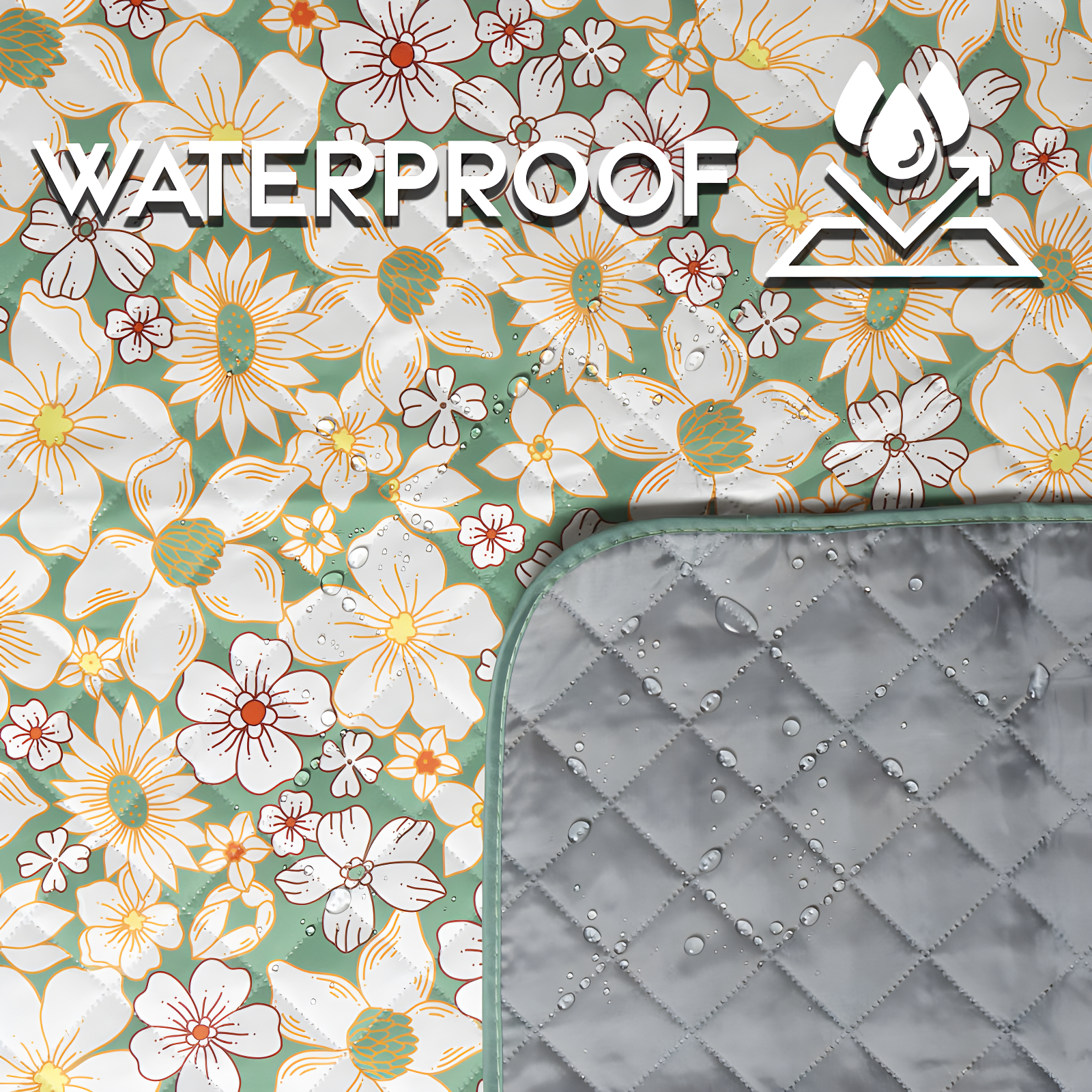 Carstens Inc. Polyester Picnic Blanket