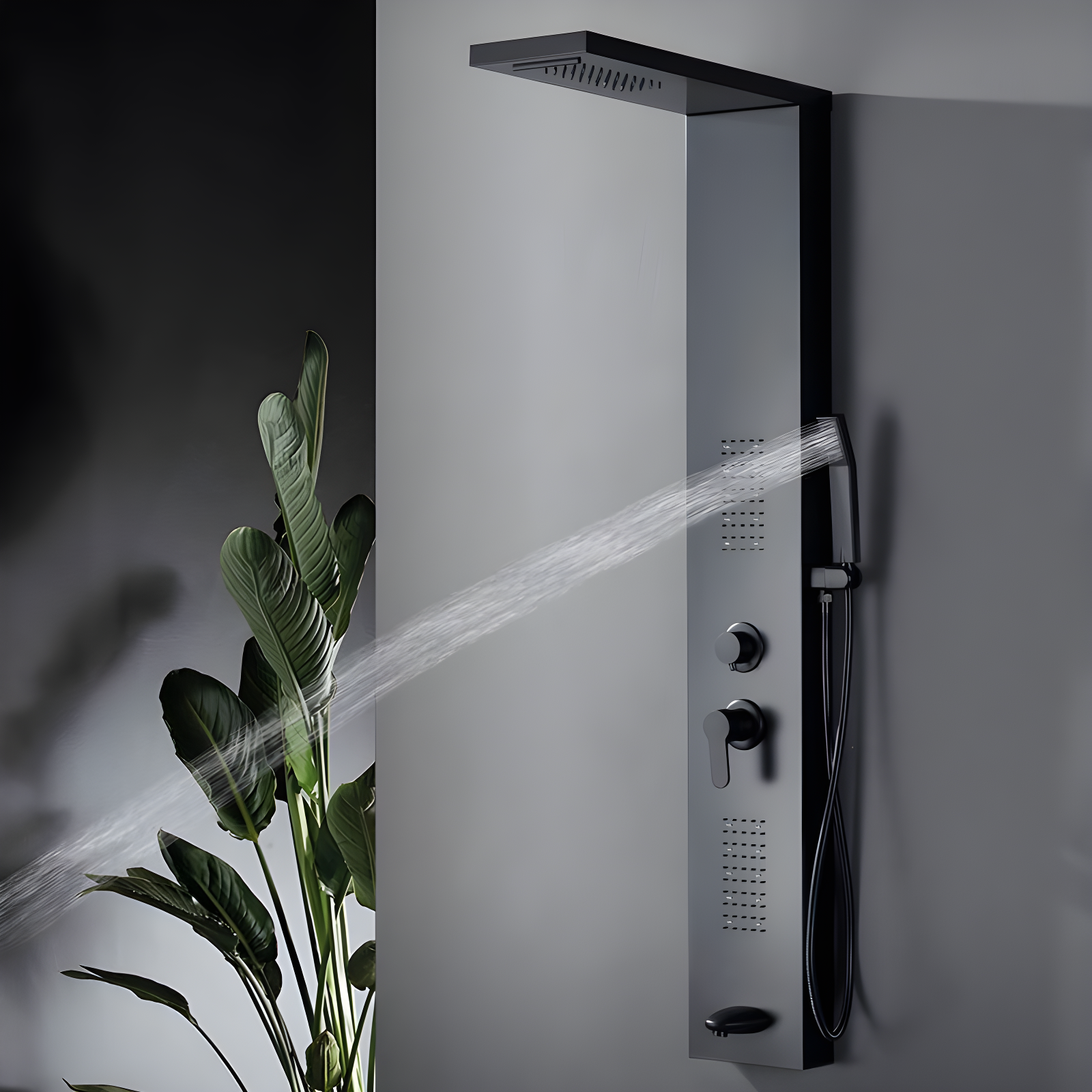 57.99'' Shower Panel with Fixed Shower Head