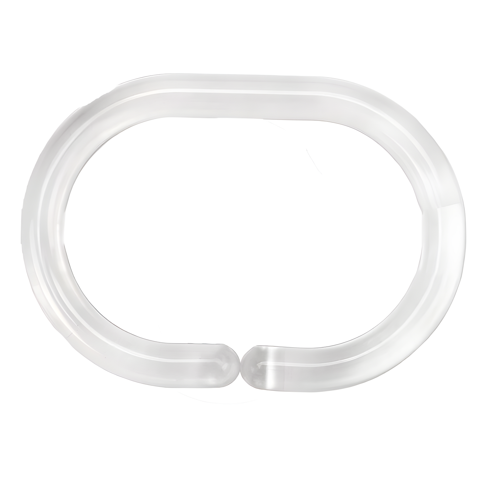 Evideco Solid Plastic Shower Curtain Hooks Rings & Reviews | Wayfair