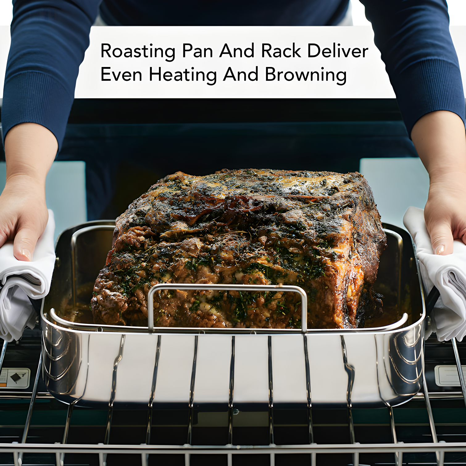 KitchenAid Stainless Steel Roasting Pan with Rack
