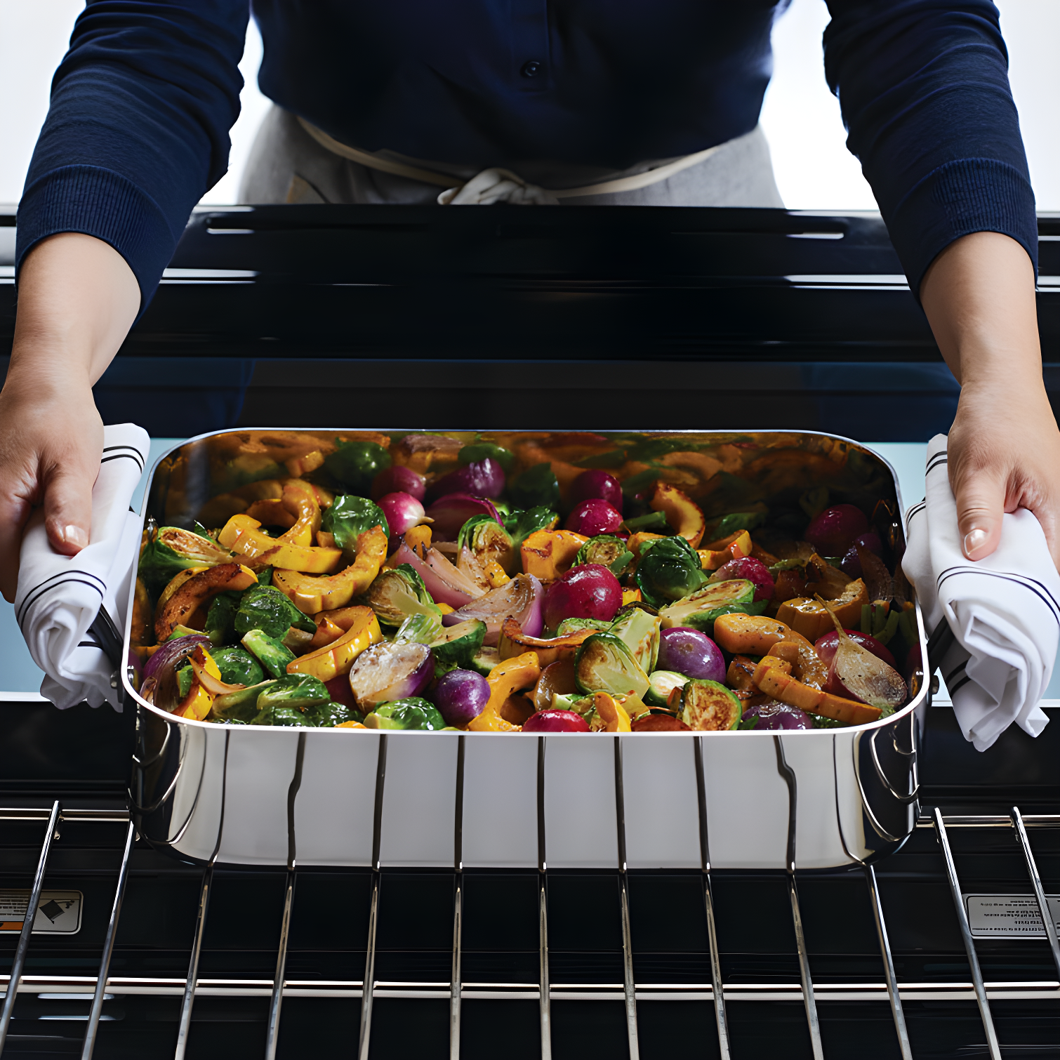 KitchenAid Stainless Steel Roasting Pan with Rack