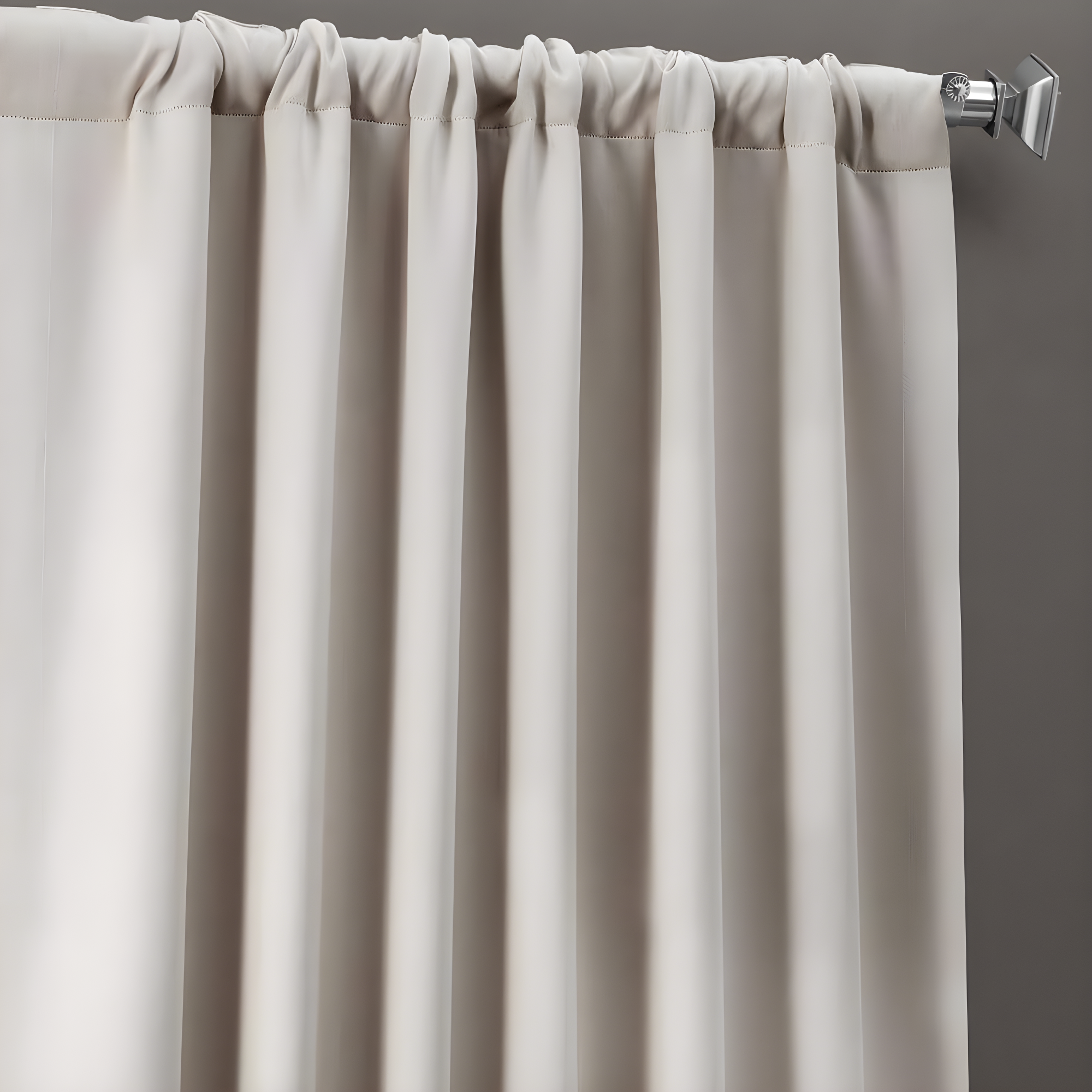 HPD Half Price Drapes Solid Room Darkening Curtains 50 X 108 (1 Panel), BOCH-171113-108, Alabaster Beige