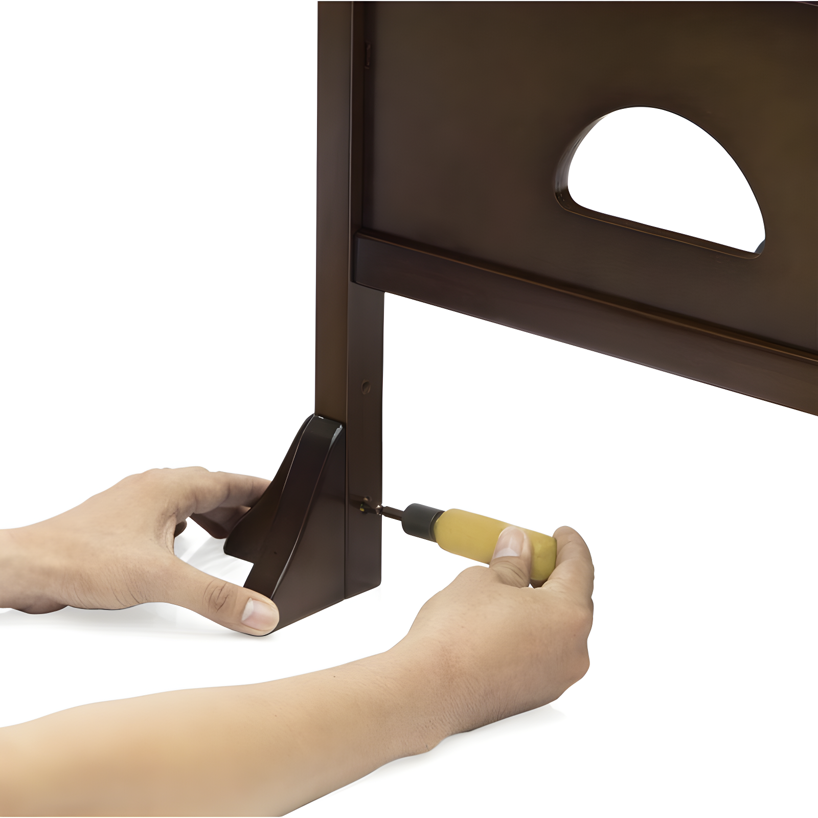 Guidecraft Contemporary Kitchen Helper Foldable Step Stool