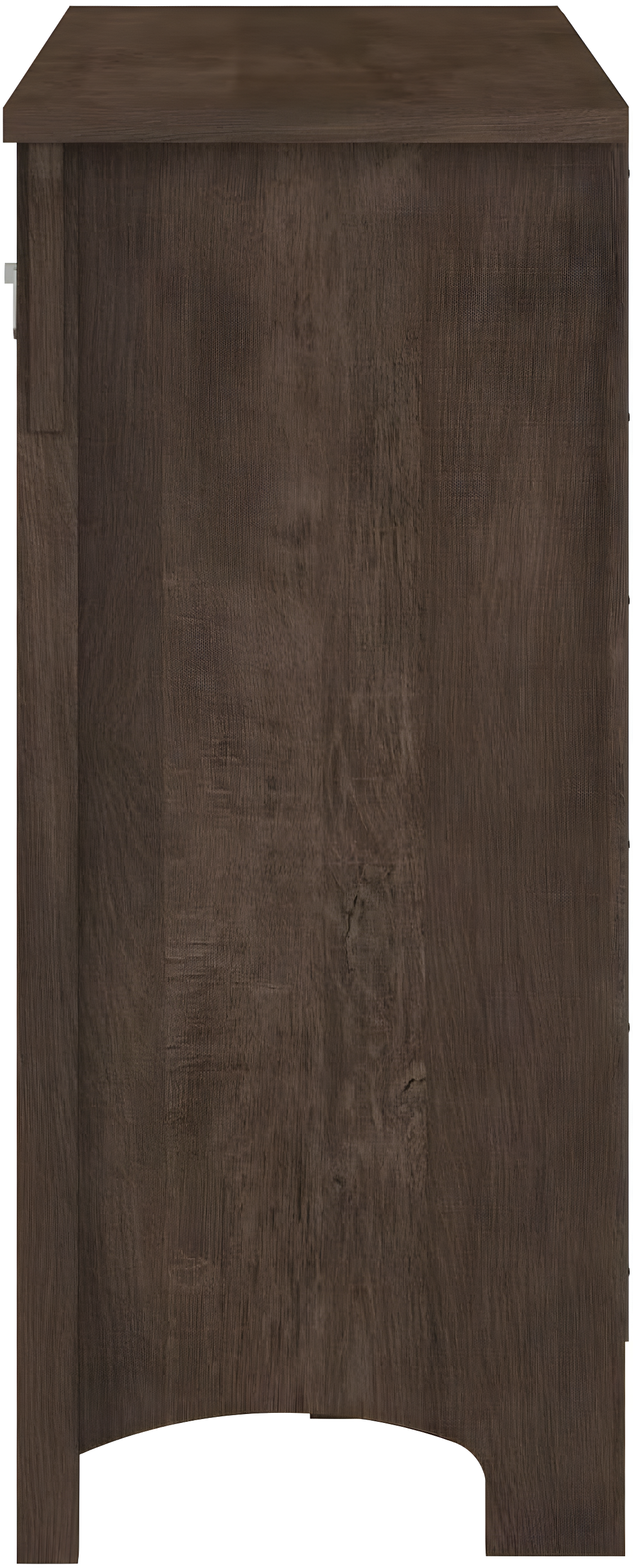Bush Furniture Salinas Accent Storage Cabinet with Doors, Ash Brown