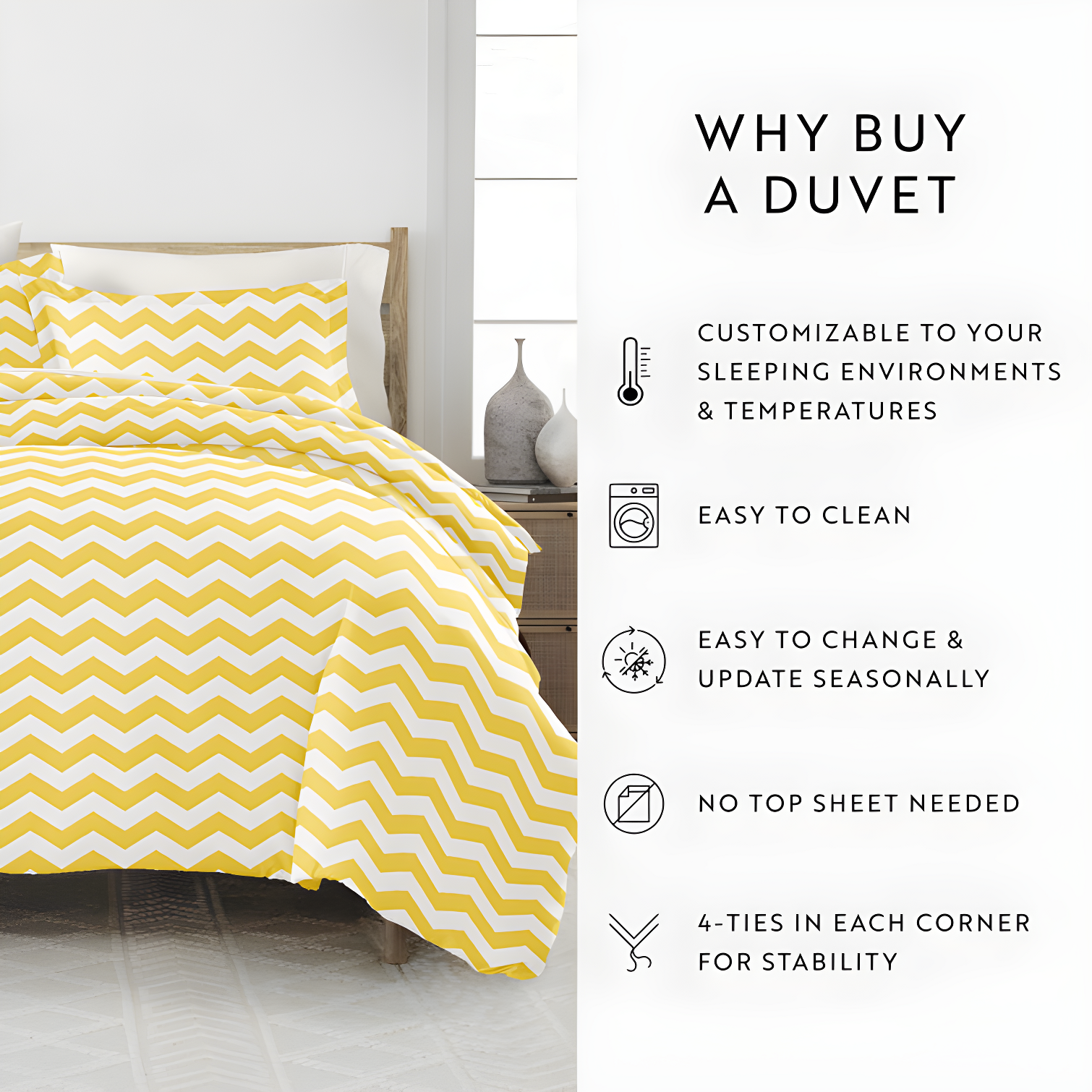 Becky Cameron Becky Cameron Arrow Pattern Duvet Cover Set
