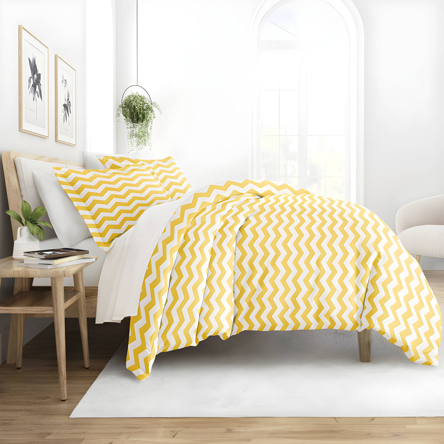 Becky Cameron Becky Cameron Arrow Pattern Duvet Cover Set