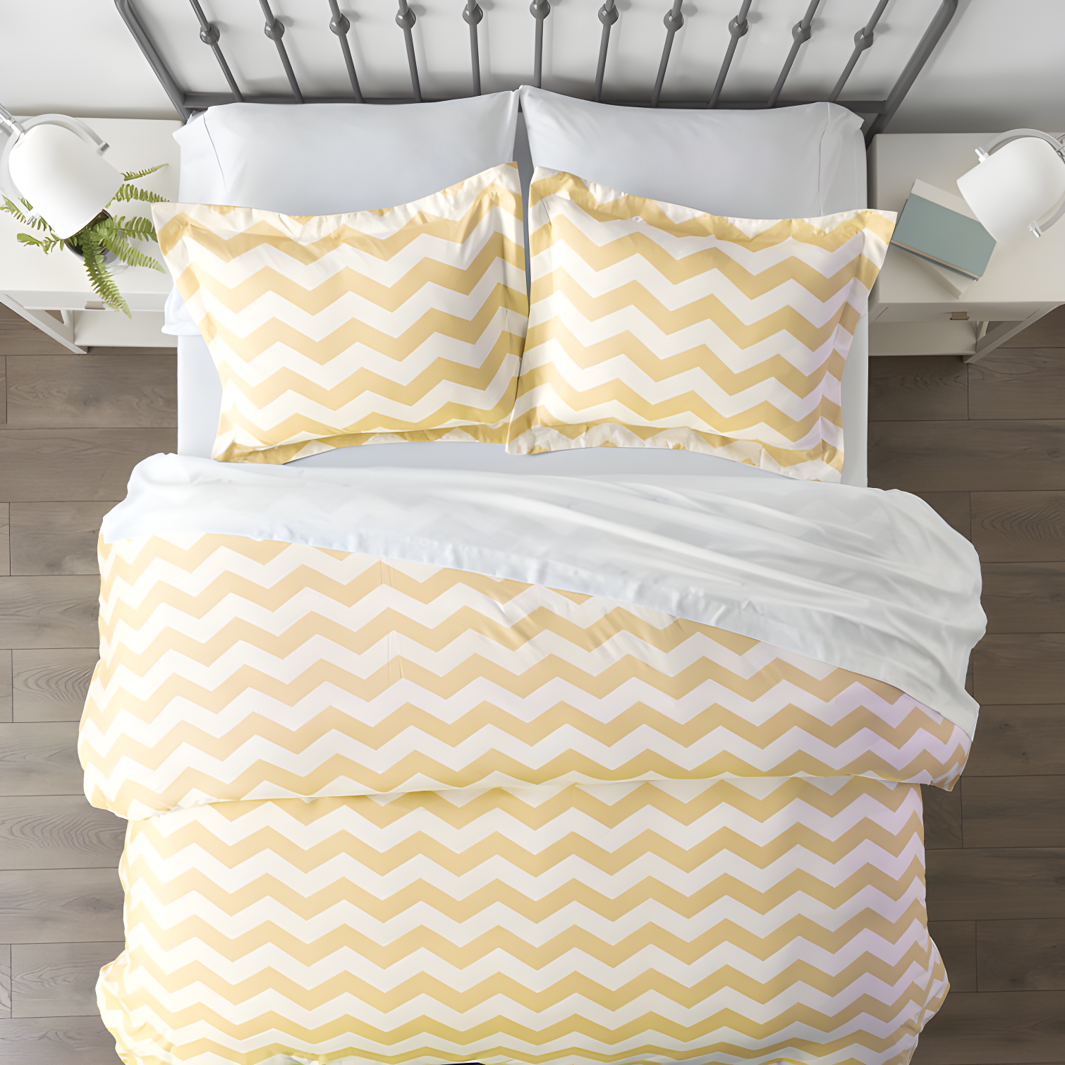 Becky Cameron Becky Cameron Arrow Pattern Duvet Cover Set