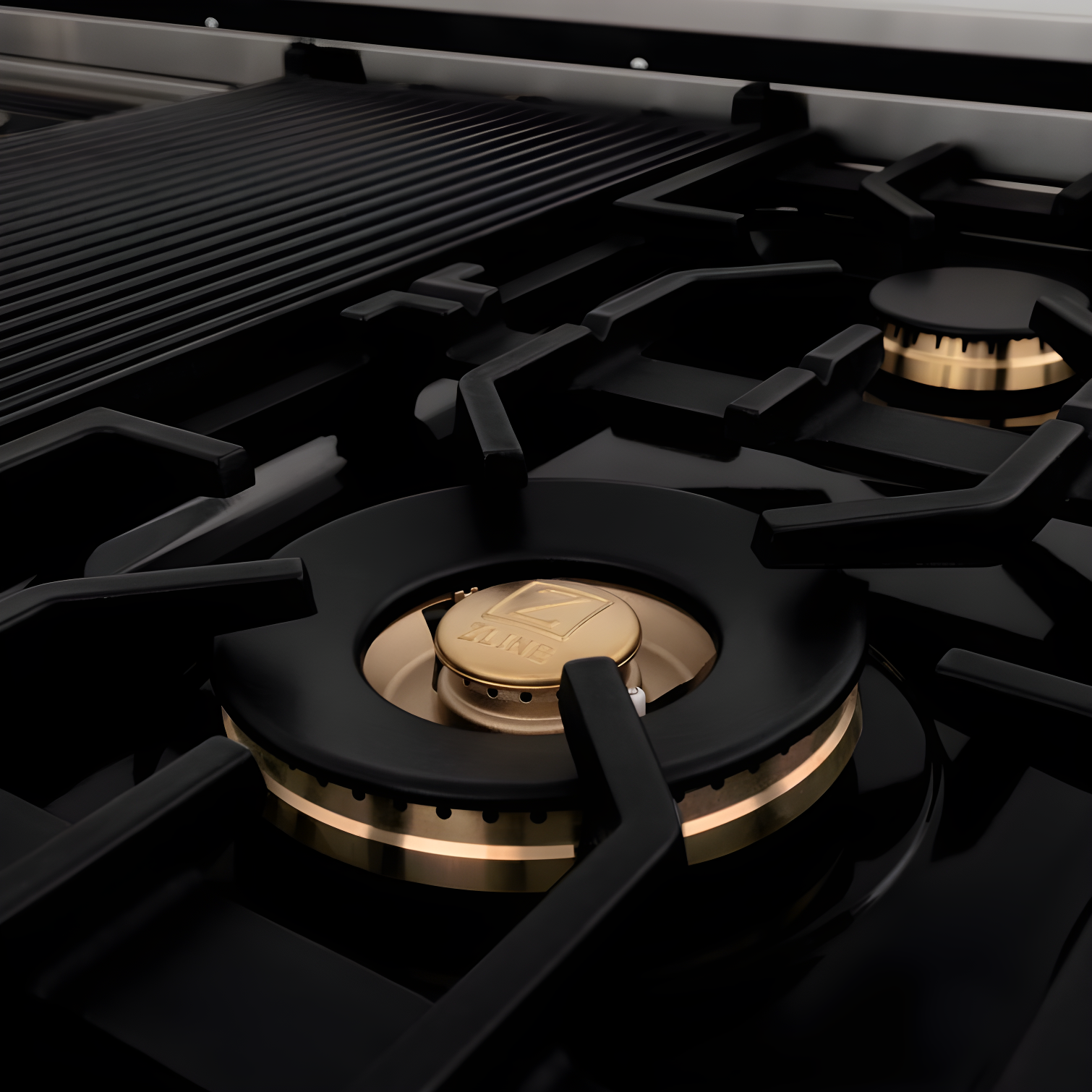 ZLINE 48 in. 6.0 cu. ft. Legacy Dual Fuel Range W/ 7 Burner Gas Cooktop & 2 Electric Ovens in Stainless Steel (RA48)