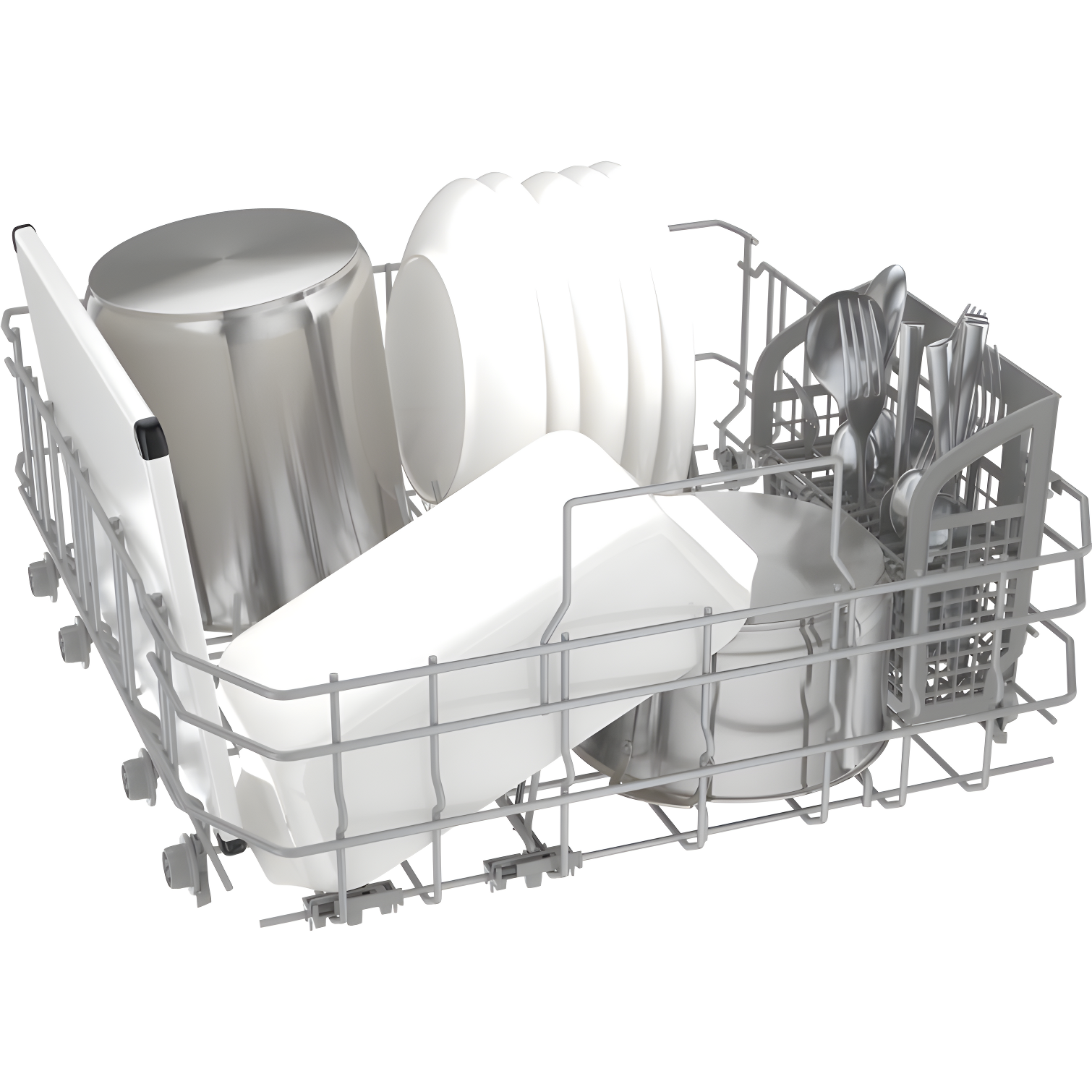 500 Series 24" Stainess Steel Top Control Built-In Dishwasher with Stainless Steel Tub and Flexible 3Rd Rack