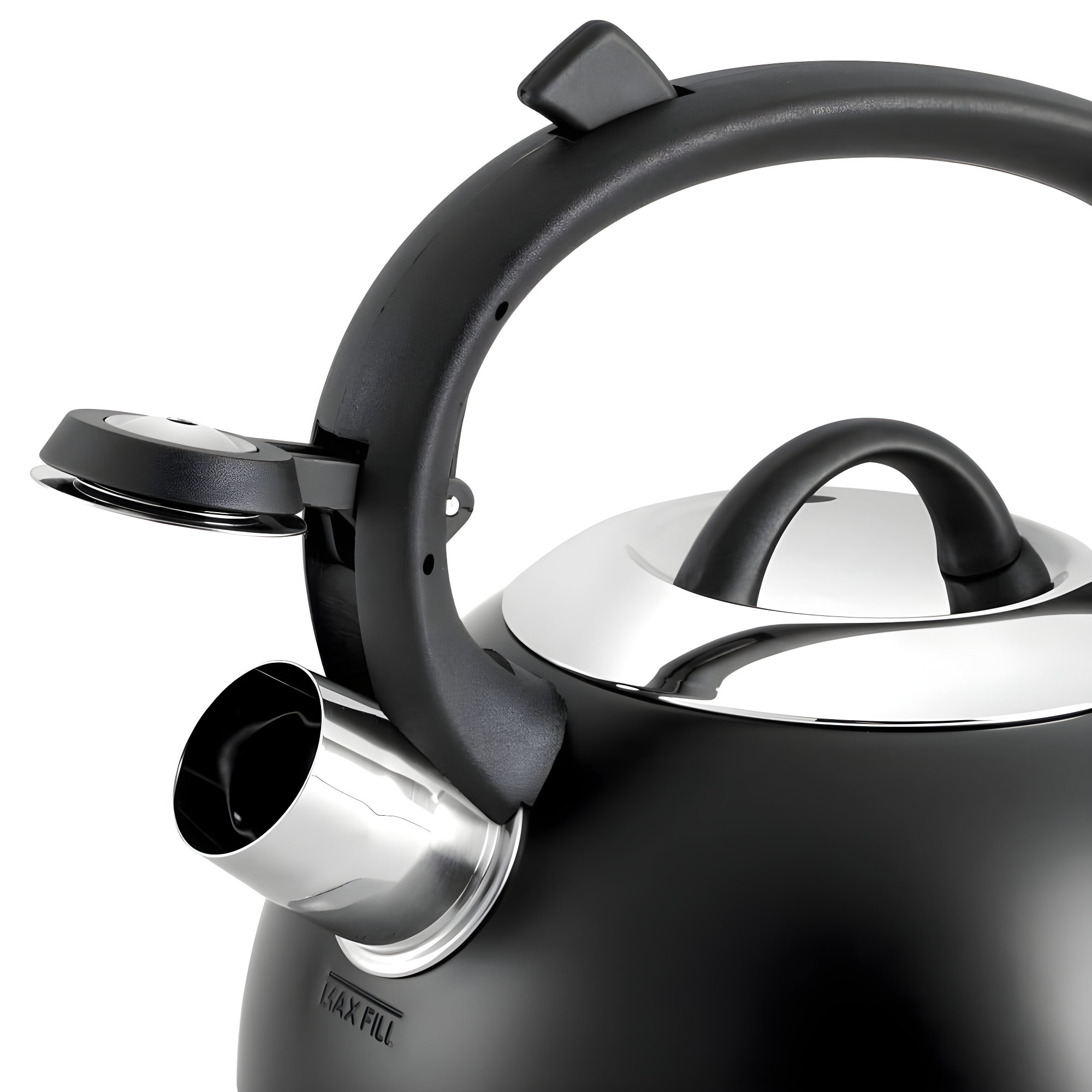 Mr. Coffee Mr. Coffee Flintshire 1.75 Quart Whistling Stovetop Tea Kettle In Blue