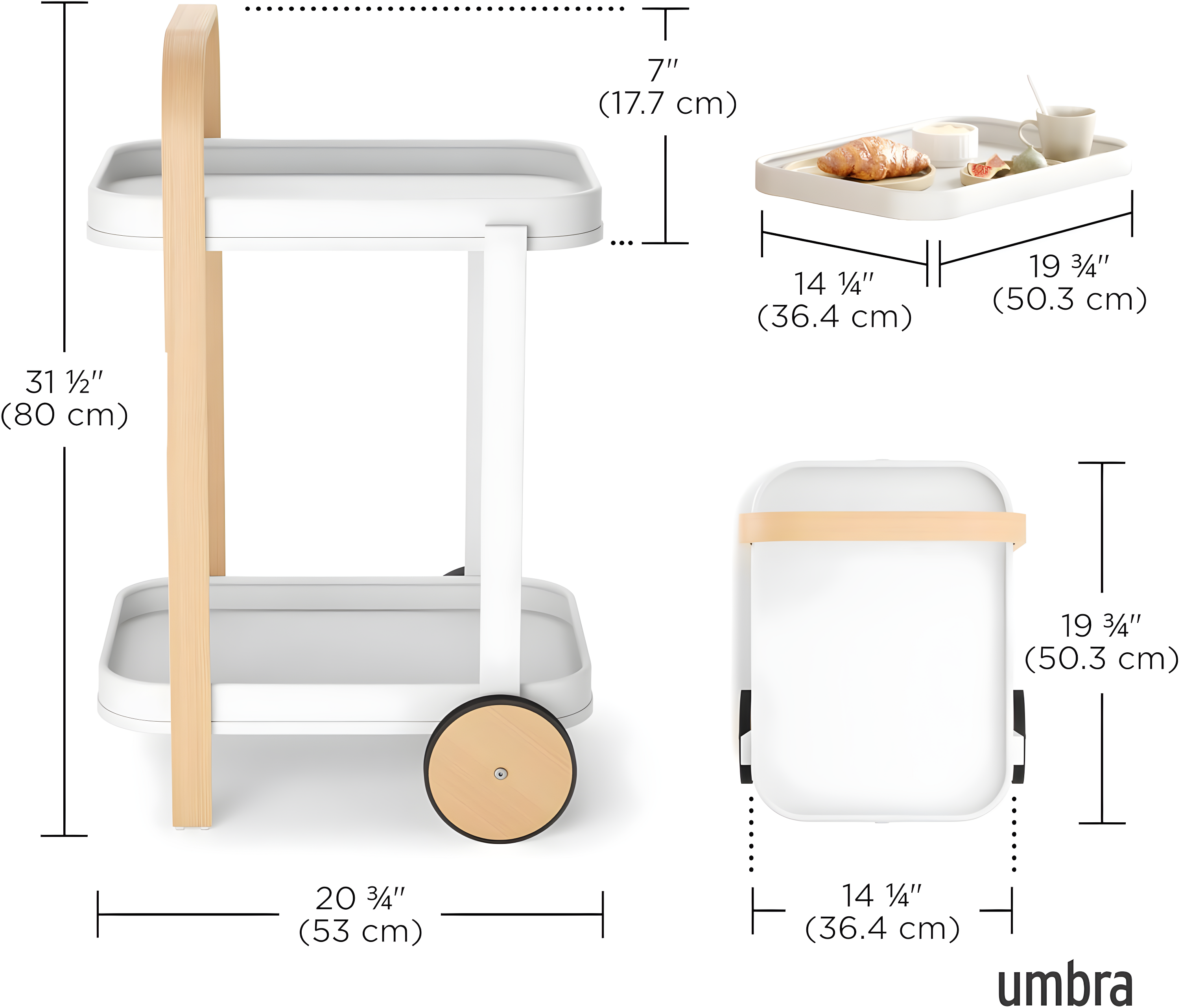 Bellwood Bar/Storage Cart