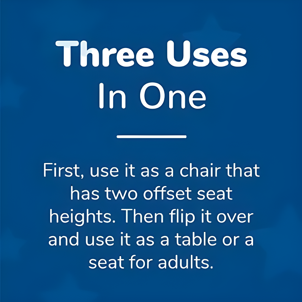 Cube Chair 3-in-1 Kids Desk/Activity