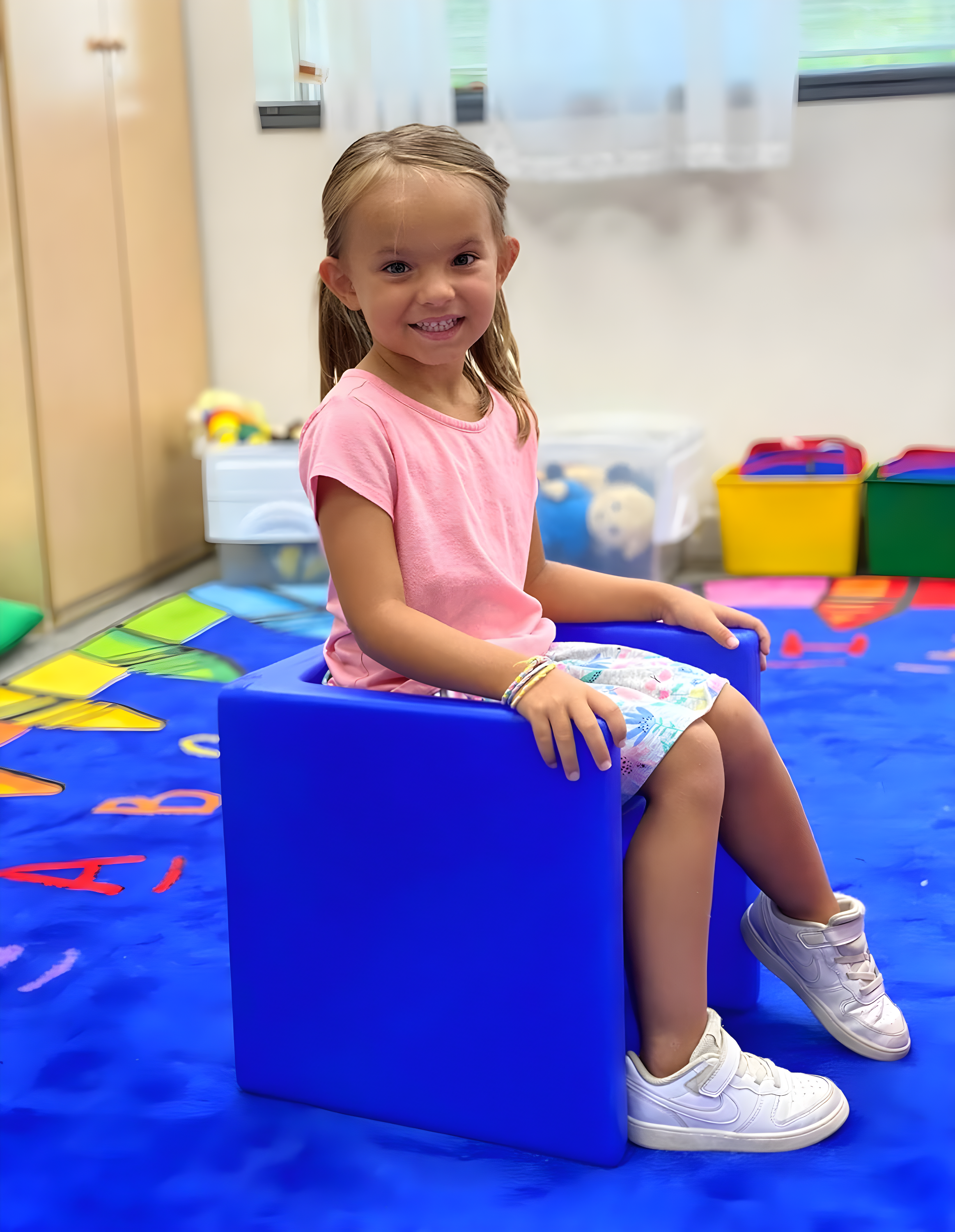 Cube Chair 3-in-1 Kids Desk/Activity