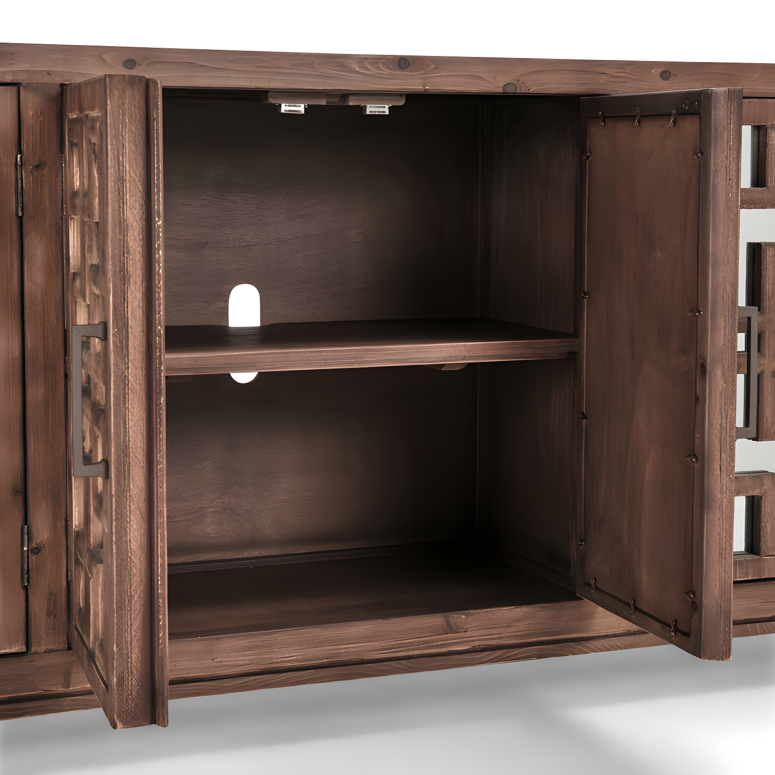 Classic Home Arley Reclaimed Pine 6 Door Sideboard