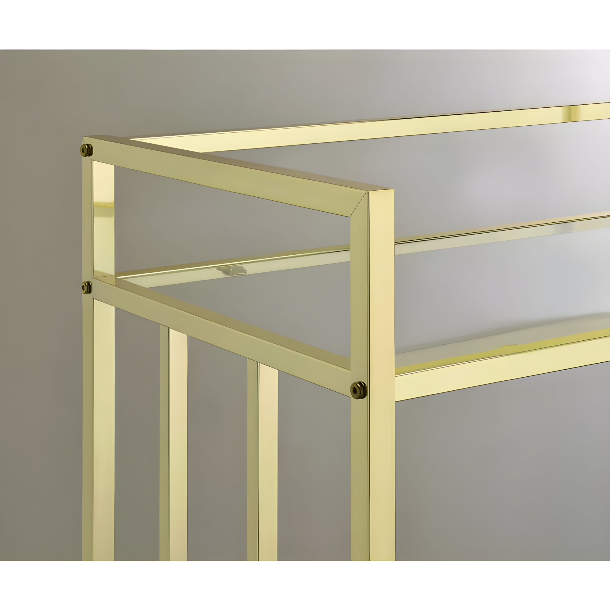 Cara Wood Bar Cart