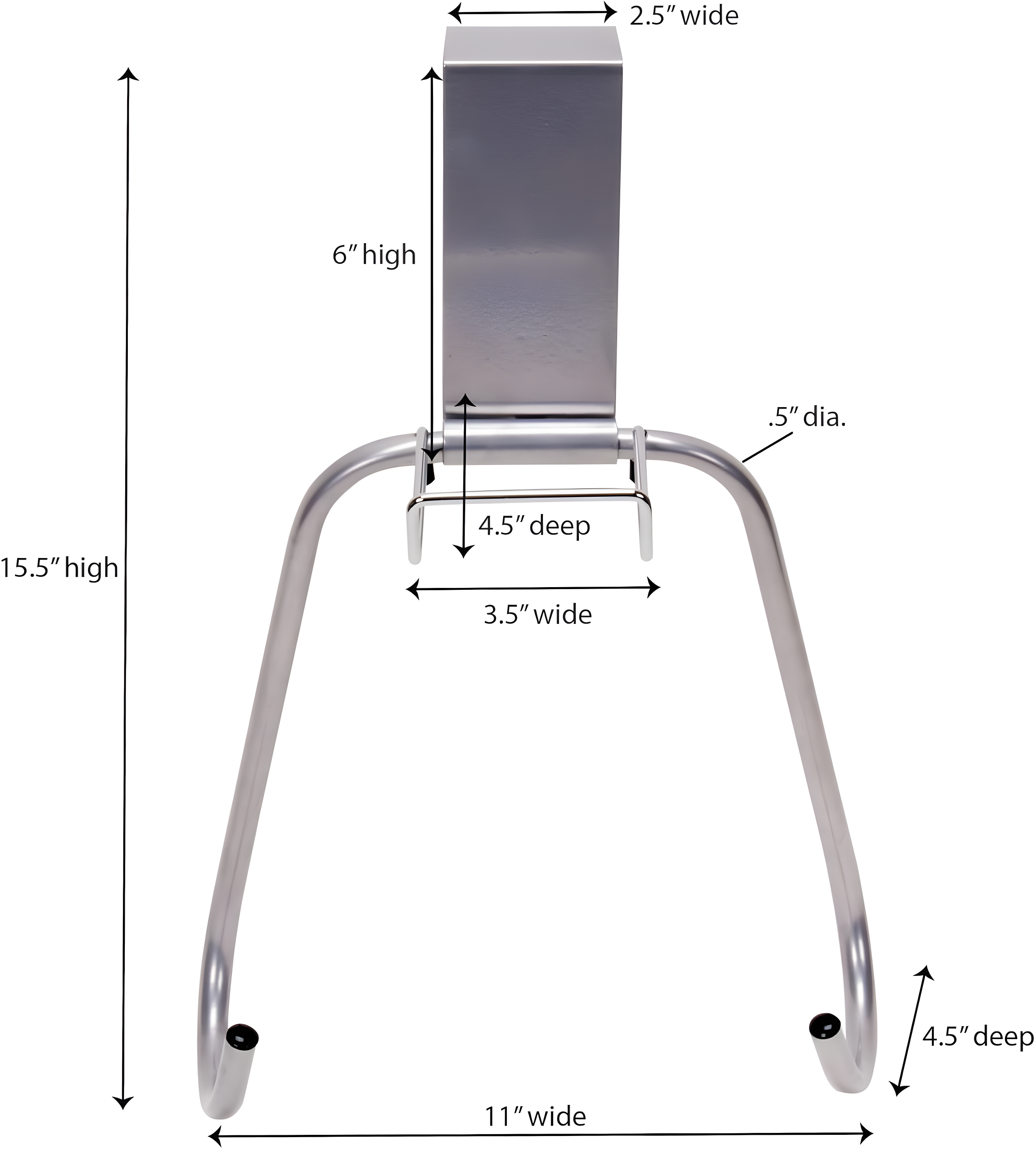 Metal Wall Mounted Iron Holder