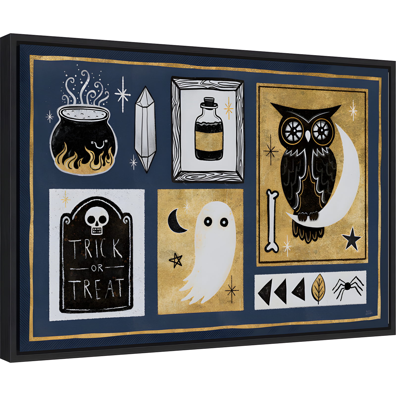 " Frightfully Wicked II Owl " by Melissa Averinos