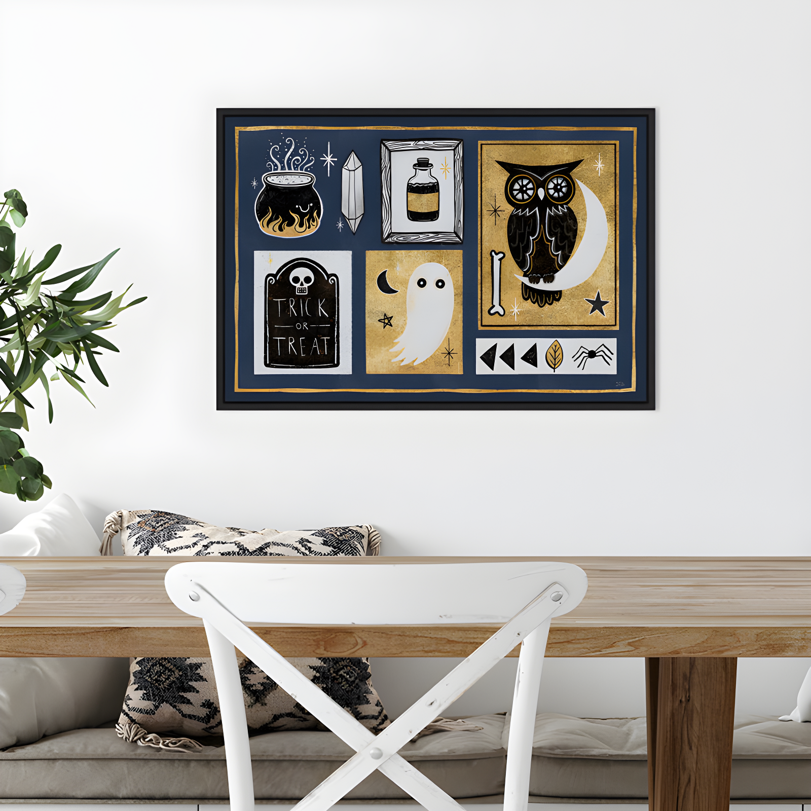 " Frightfully Wicked II Owl " by Melissa Averinos