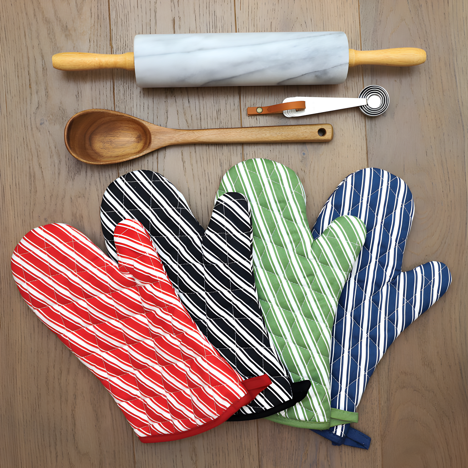 Better Houseware Better Houseware Striped Cotton Oven Mitt