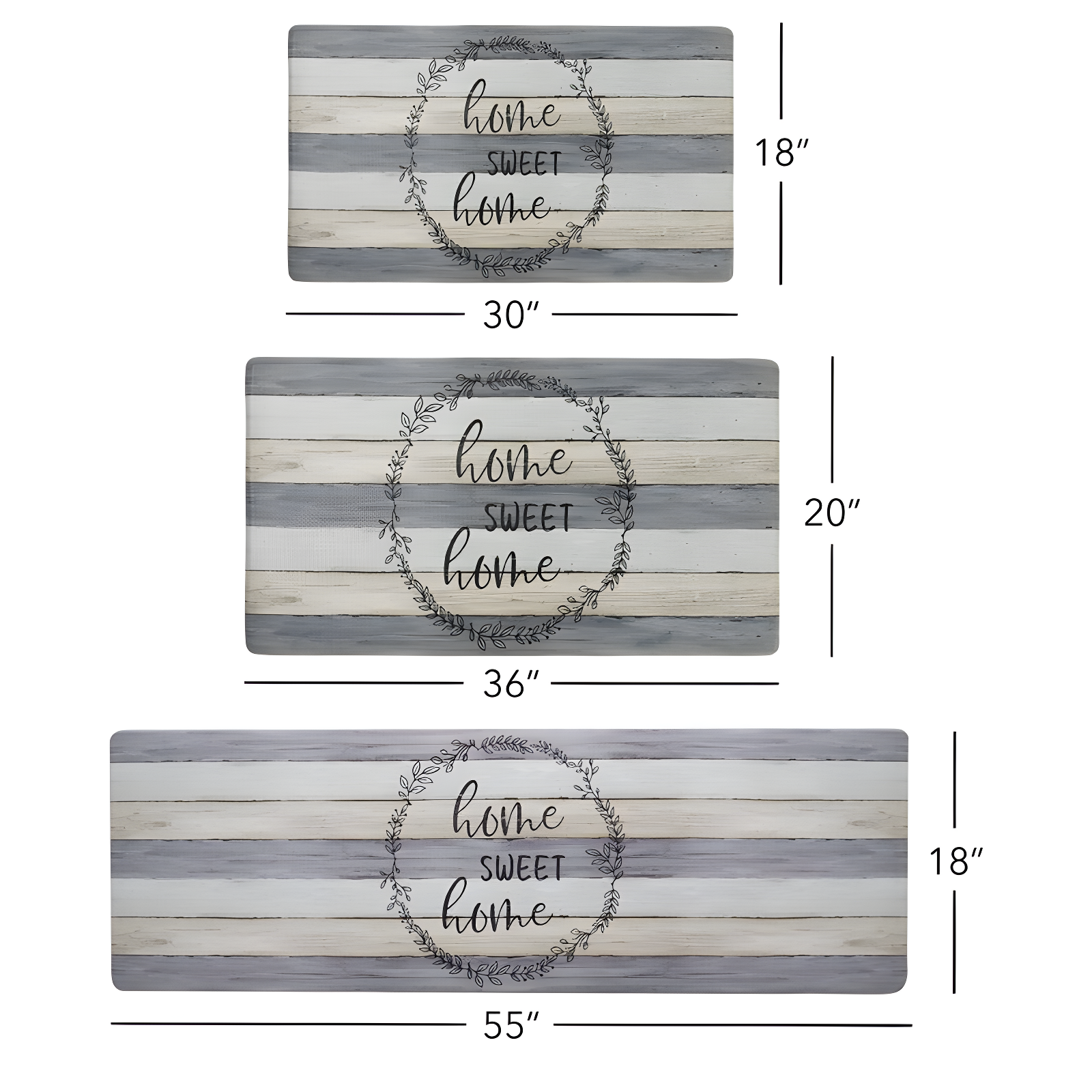 SoHome Cozy Living Home Sweet Home Modern Farmhouse Anti-Fatigue Mat & Reviews | Wayfair