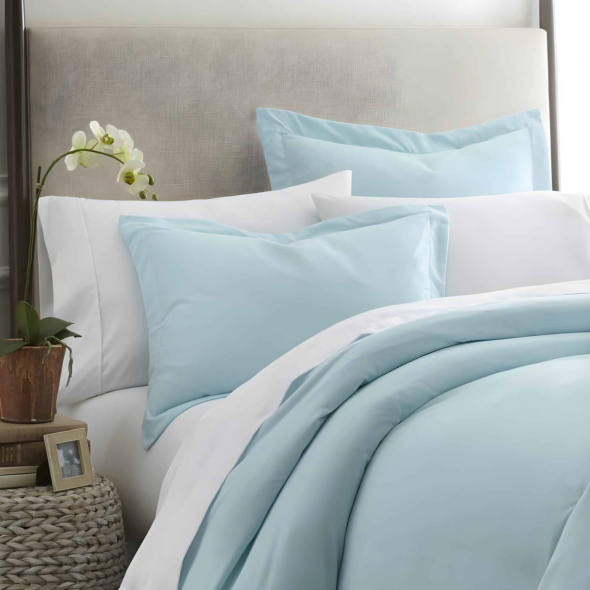 Pillow Shams 2-Pack Microfiber Ultra Soft Bedding (Set of 2)