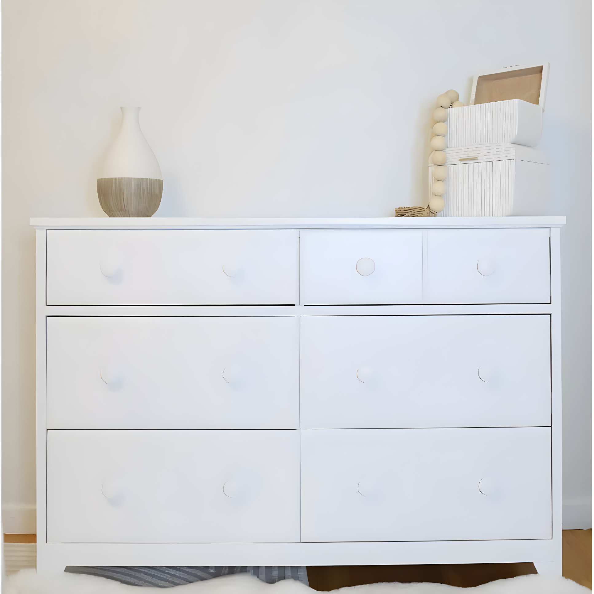 Moss 6 Drawer Double Dresser