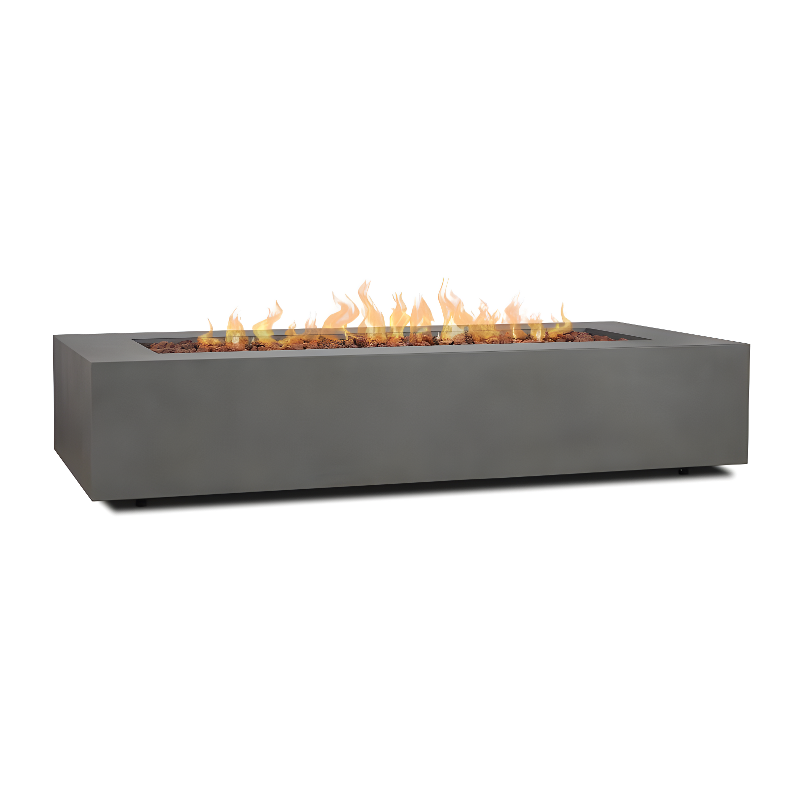 AEGEAN Propane / Natural Gas Outdoor Fire Pit Table