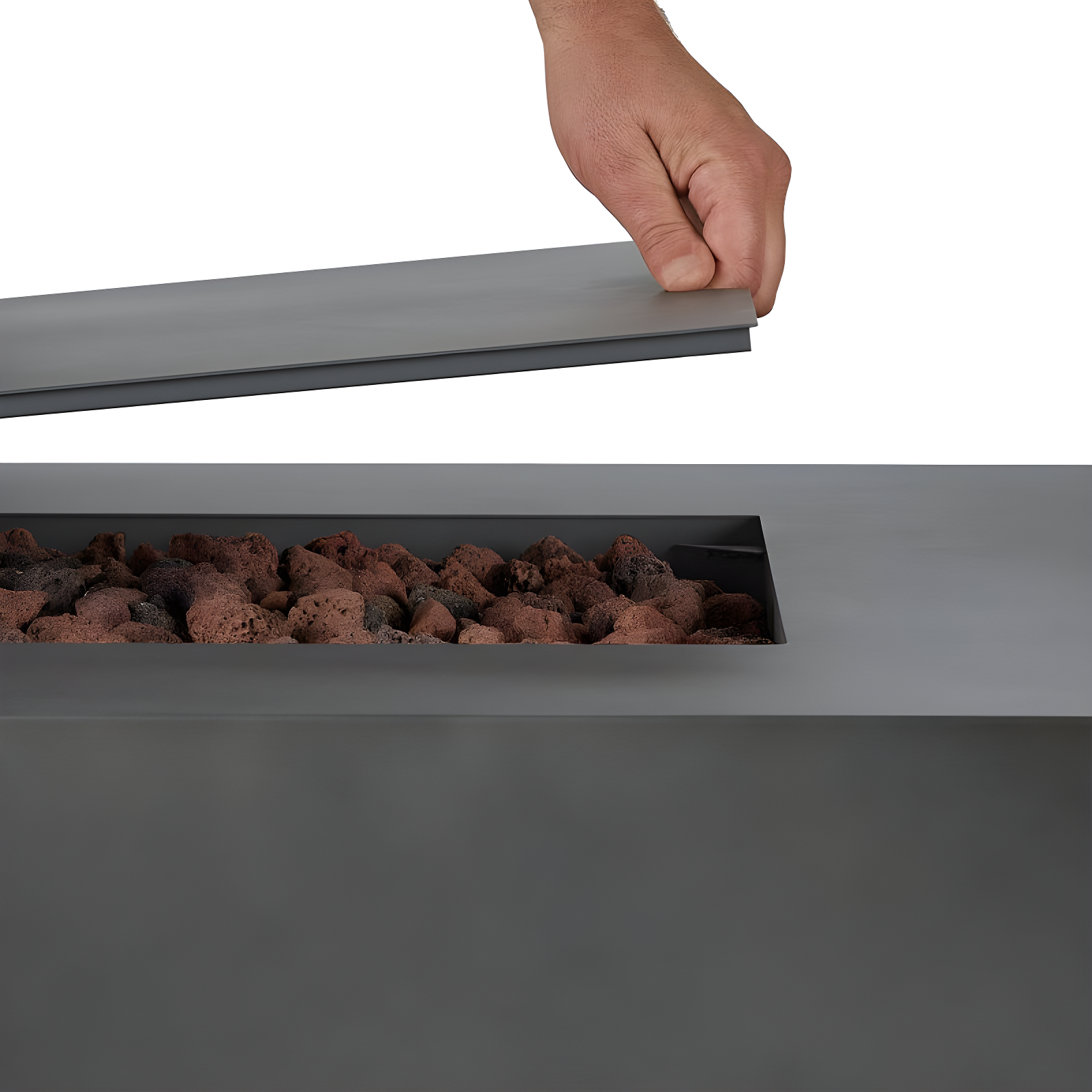 AEGEAN Propane / Natural Gas Outdoor Fire Pit Table