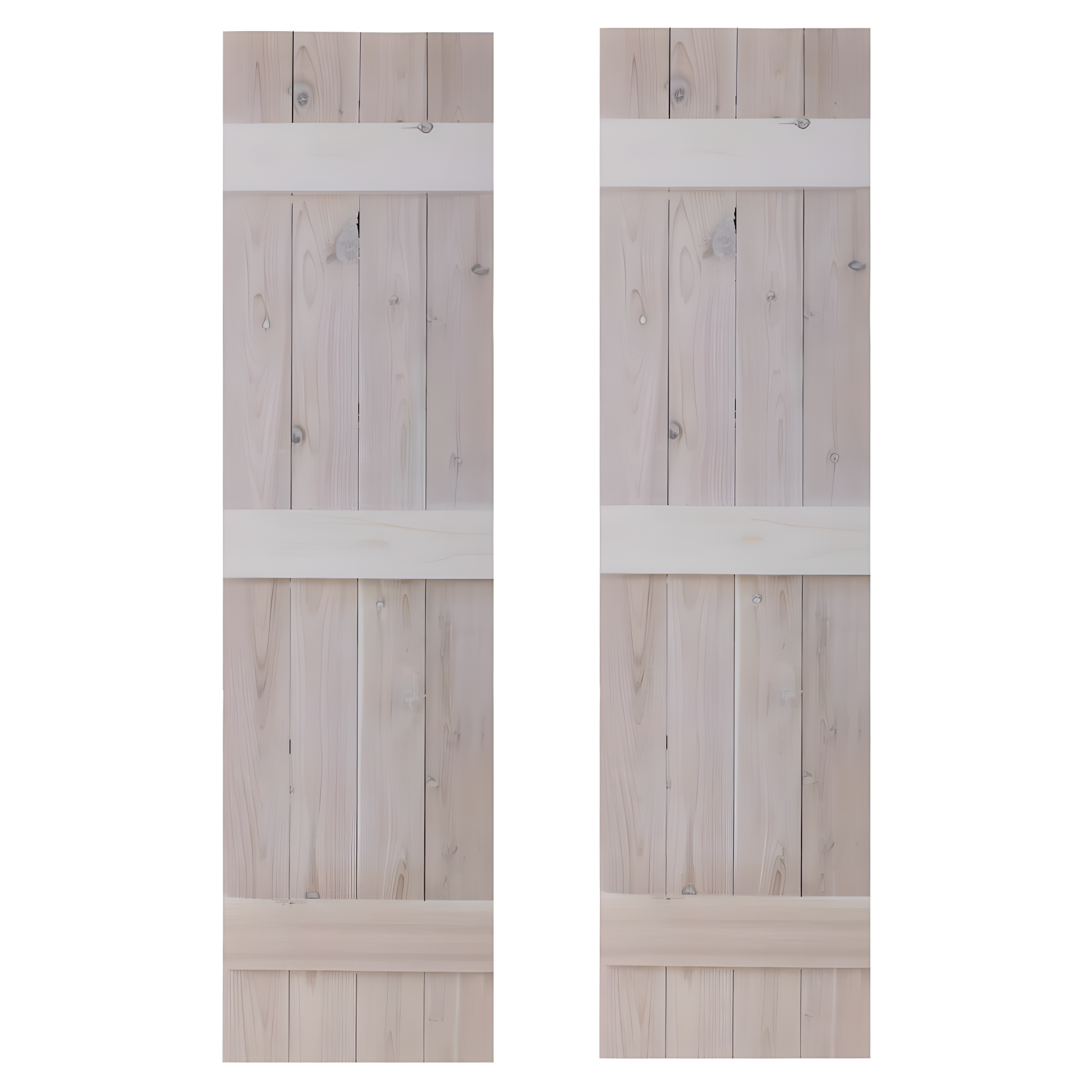 Dogberry Collections 14'' Board & Batten Shutters (Set of 2)