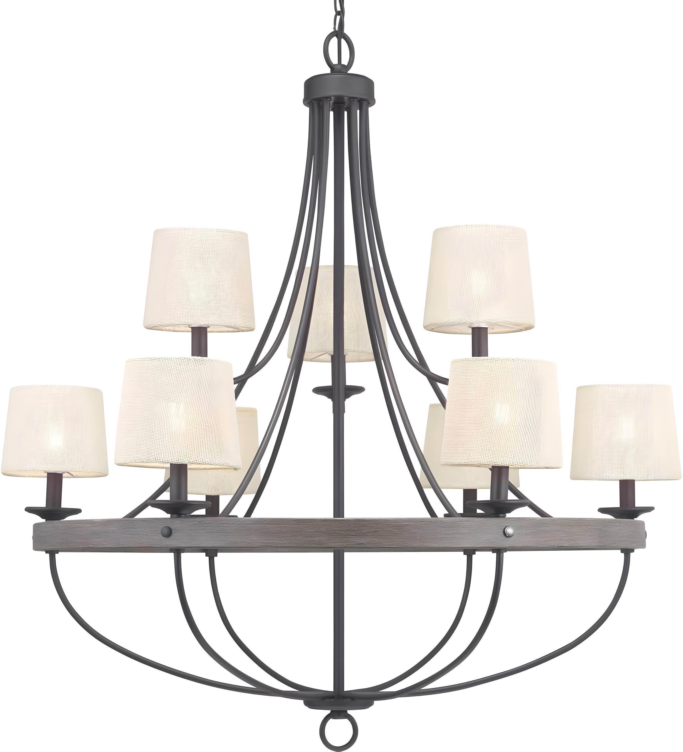 Accessory Shade in Natural Burlap