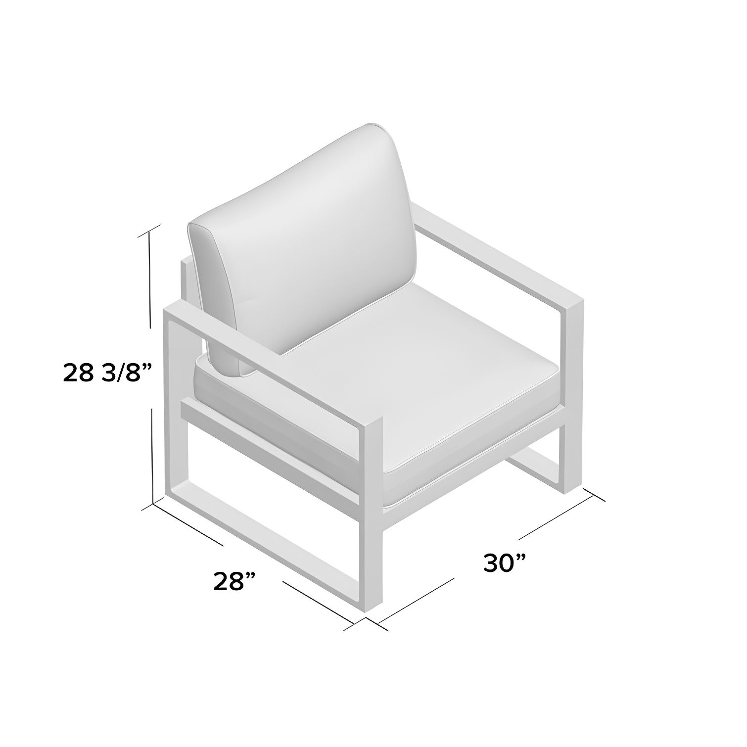 BALTIC Patio Chair (Set of 2)