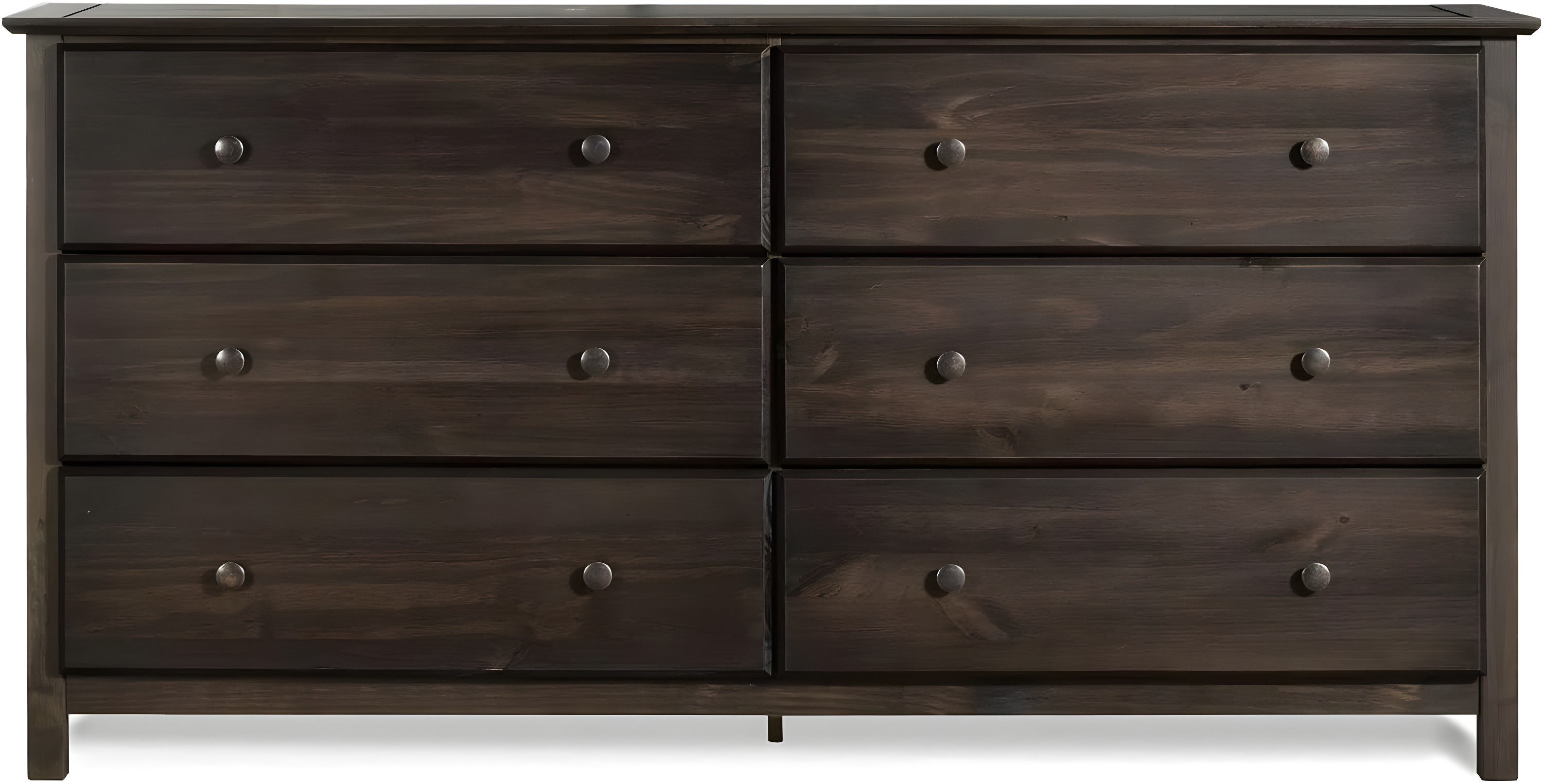 Shaker Solid Wood 63.75'' W 6 - Drawer Dresser