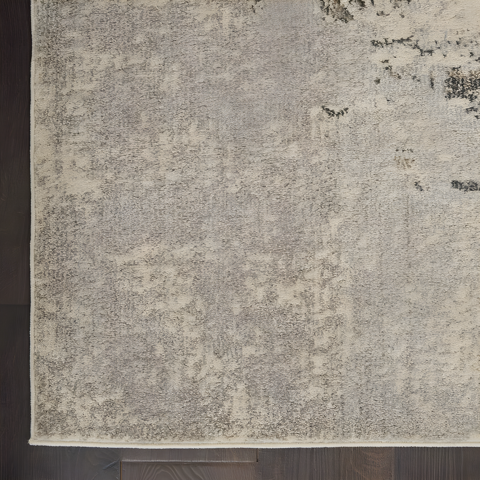 Nourison Celestial CES02 Indoor only Area Rug - Ivory/Grey 10' x 14'