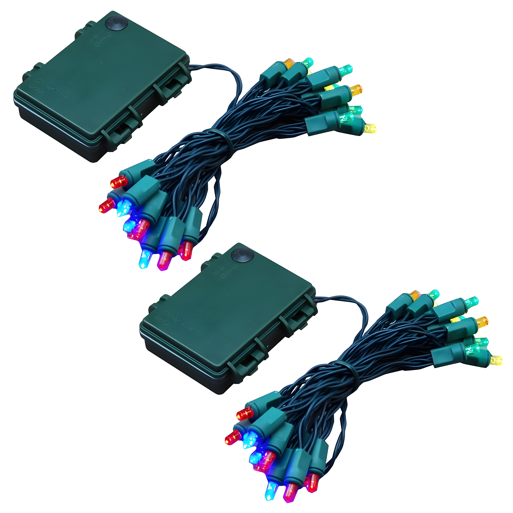 LumaBase Battery Operated LED Mini String Lights - 2 Piece (Set of 2)