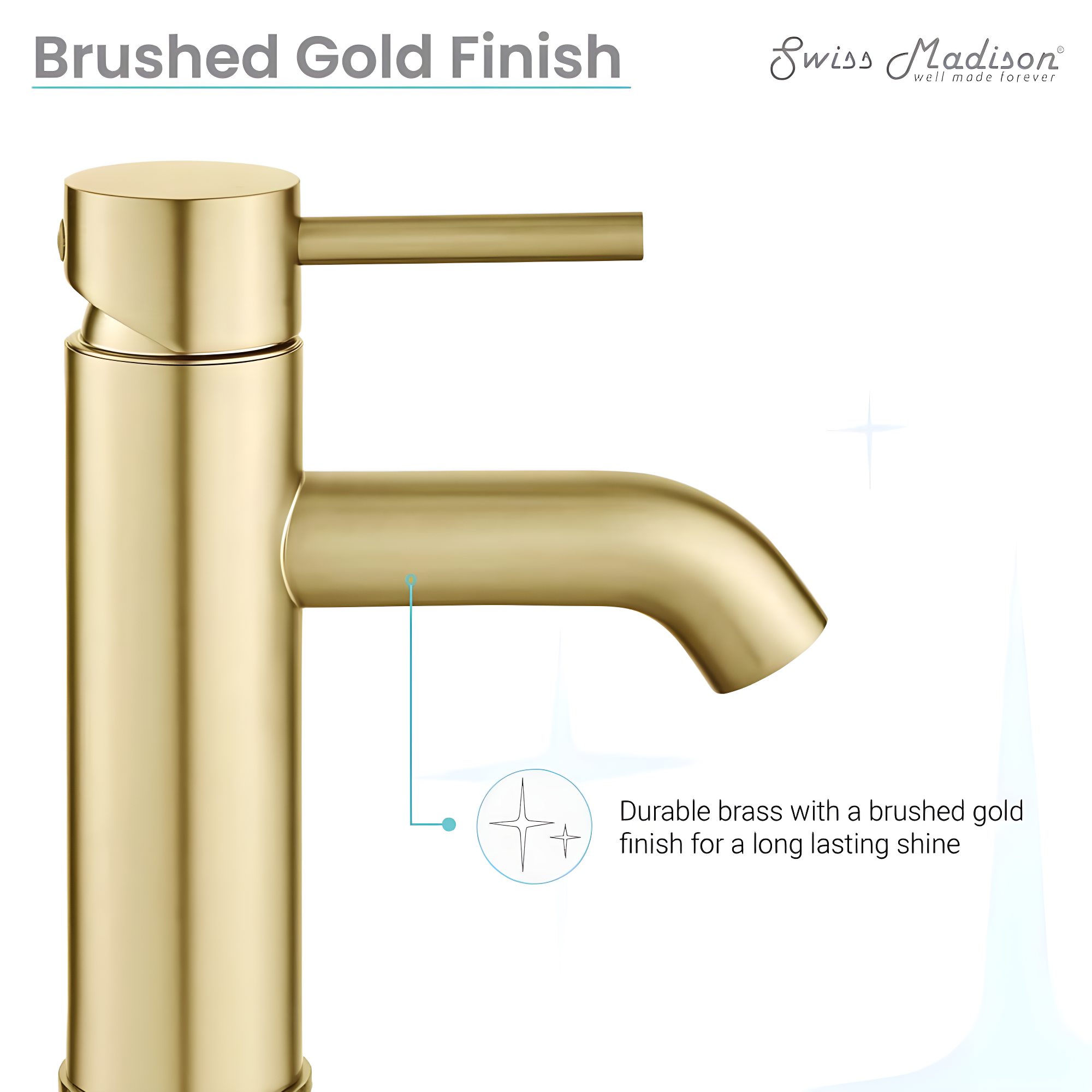 Ivy Single Hole, Single-Handle, Bathroom Faucet