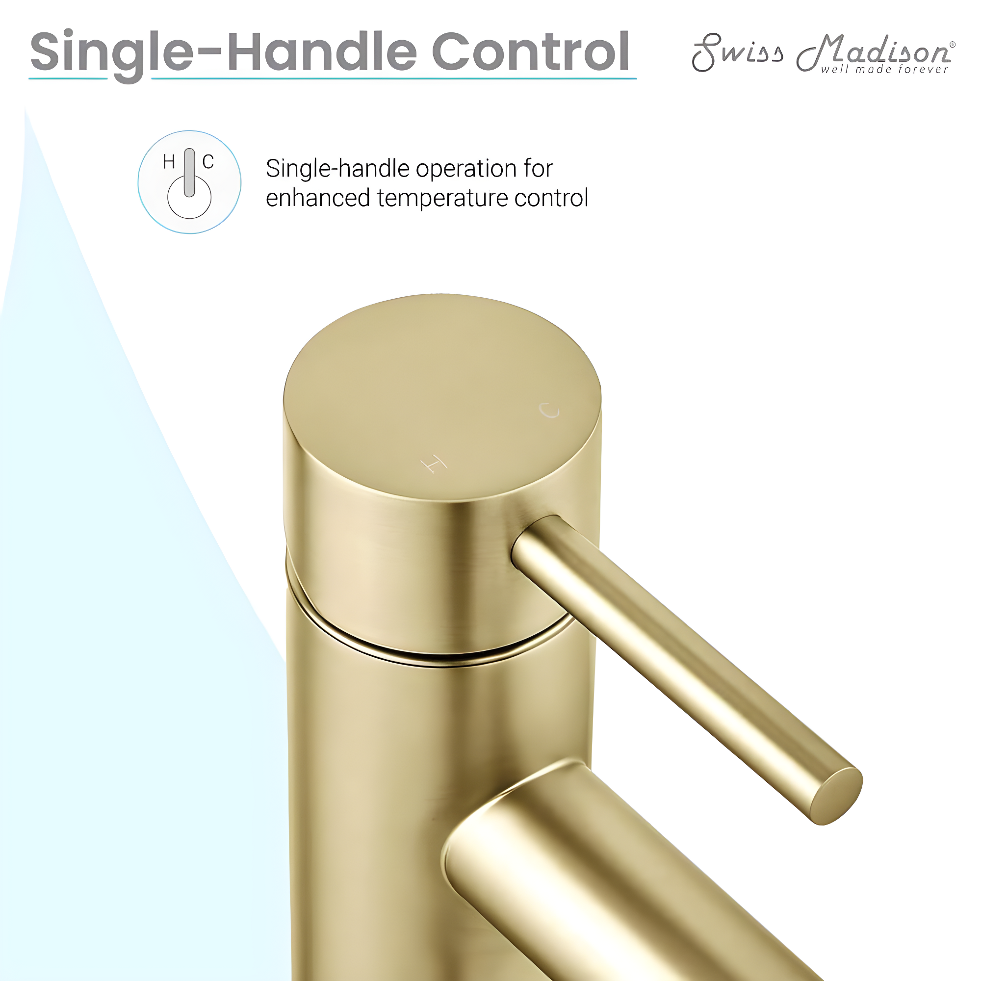 Ivy Single Hole, Single-Handle, Bathroom Faucet
