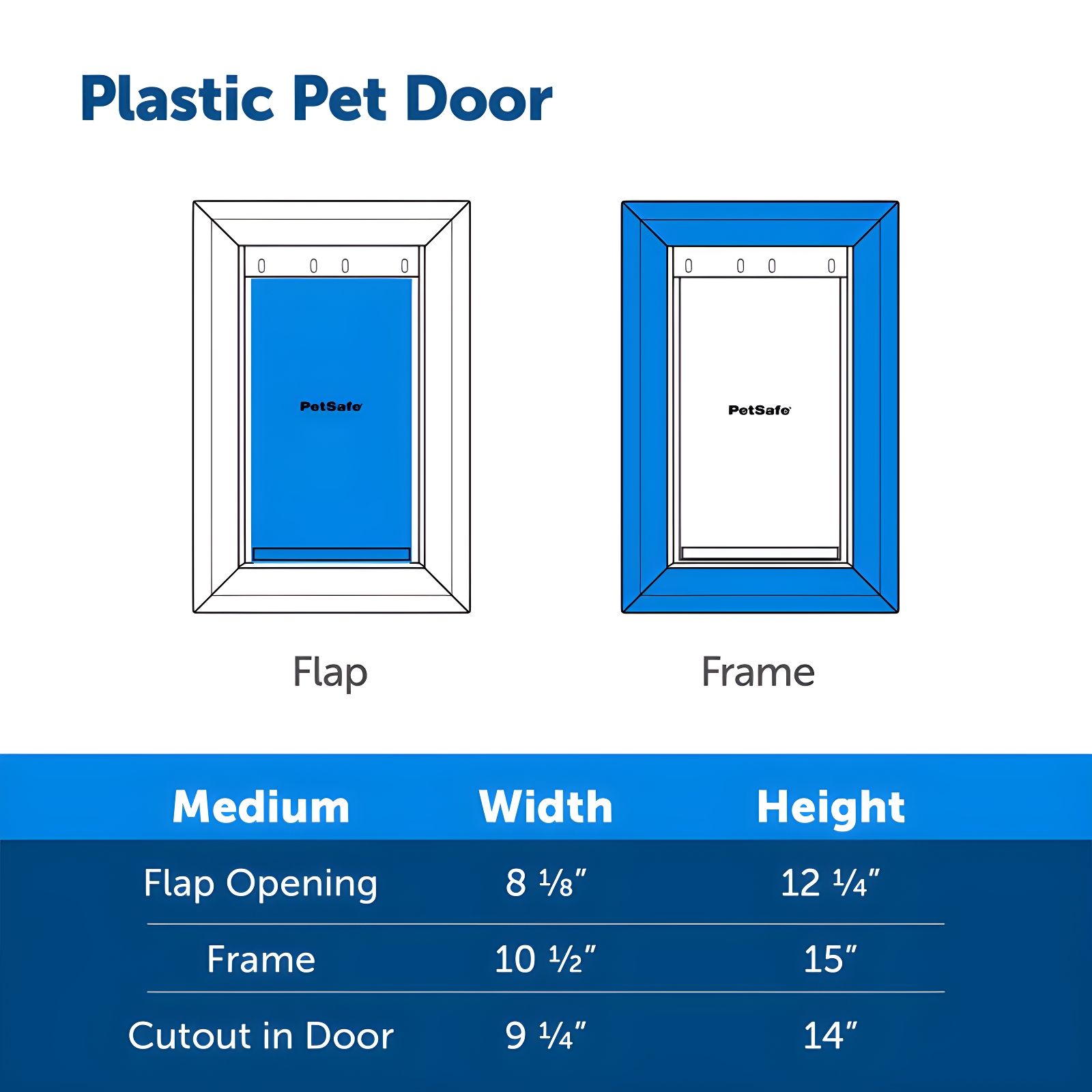 PetSafe® PetSafe® Plastic Pet Door X-Large