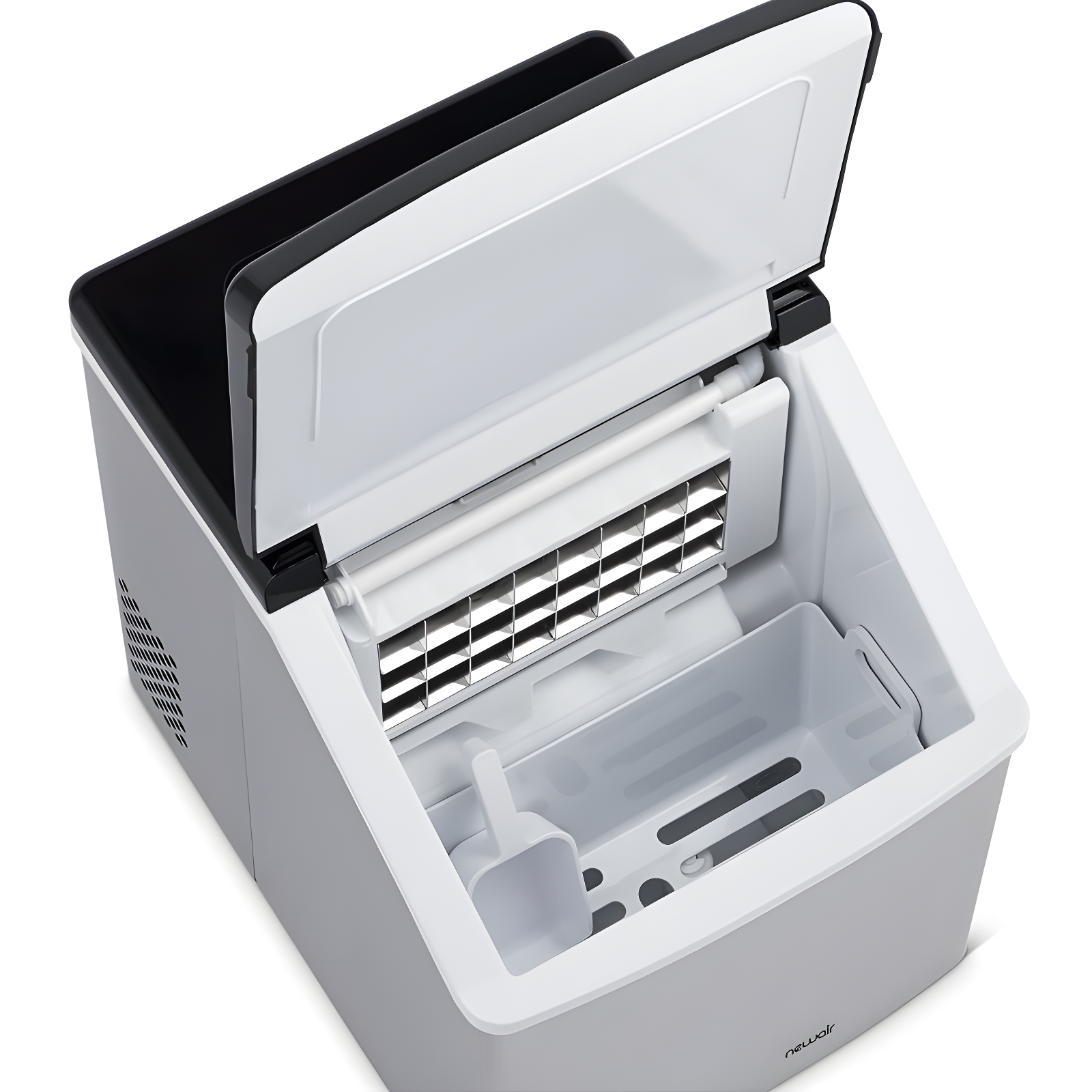 Newair Countertop Clear Ice Maker, 40 lbs. of Ice a Day with Easy to Clean BPA-Free Parts, Perfect for Cocktails, Scotch, Soda and More