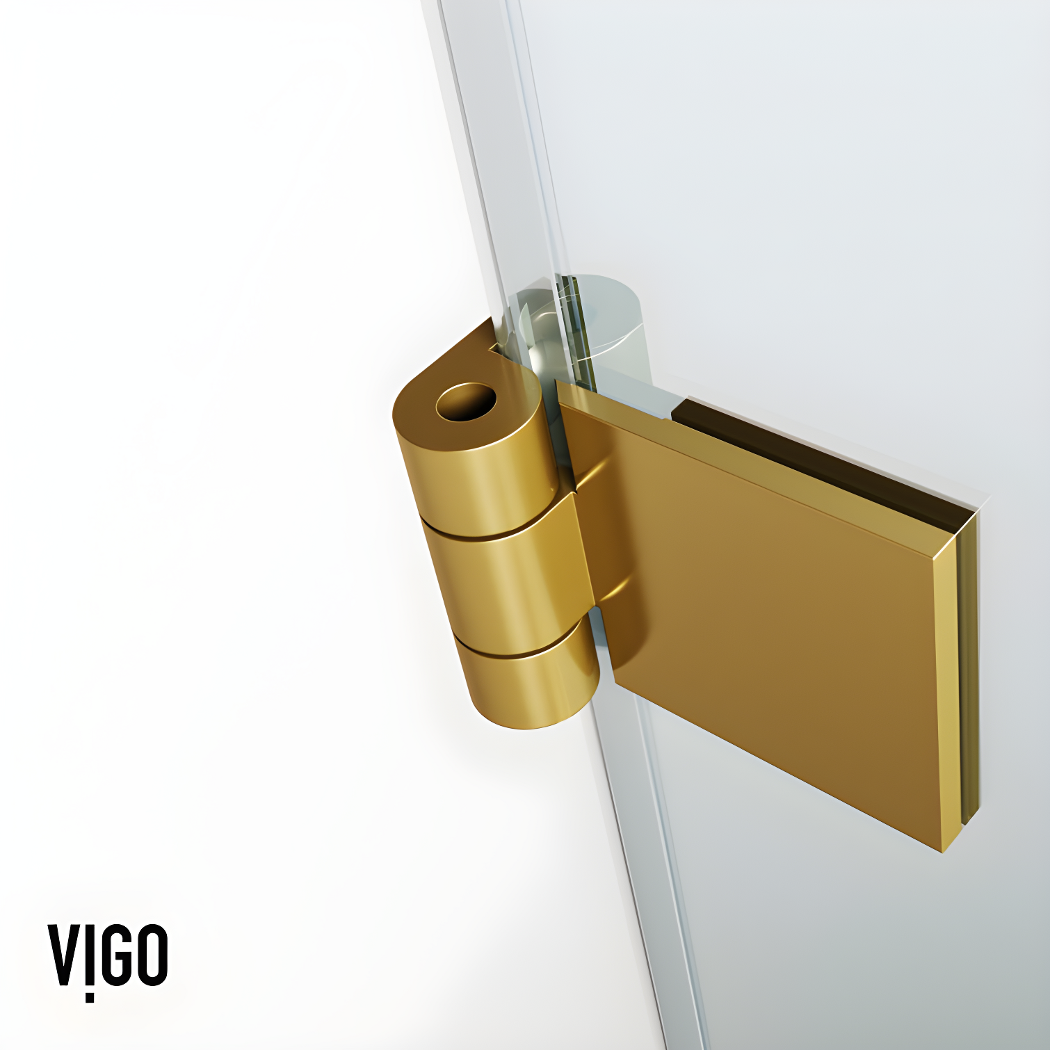 Rialto 34" W x 58" H Hinged Frameless Tub Door with with 5/16" Glass