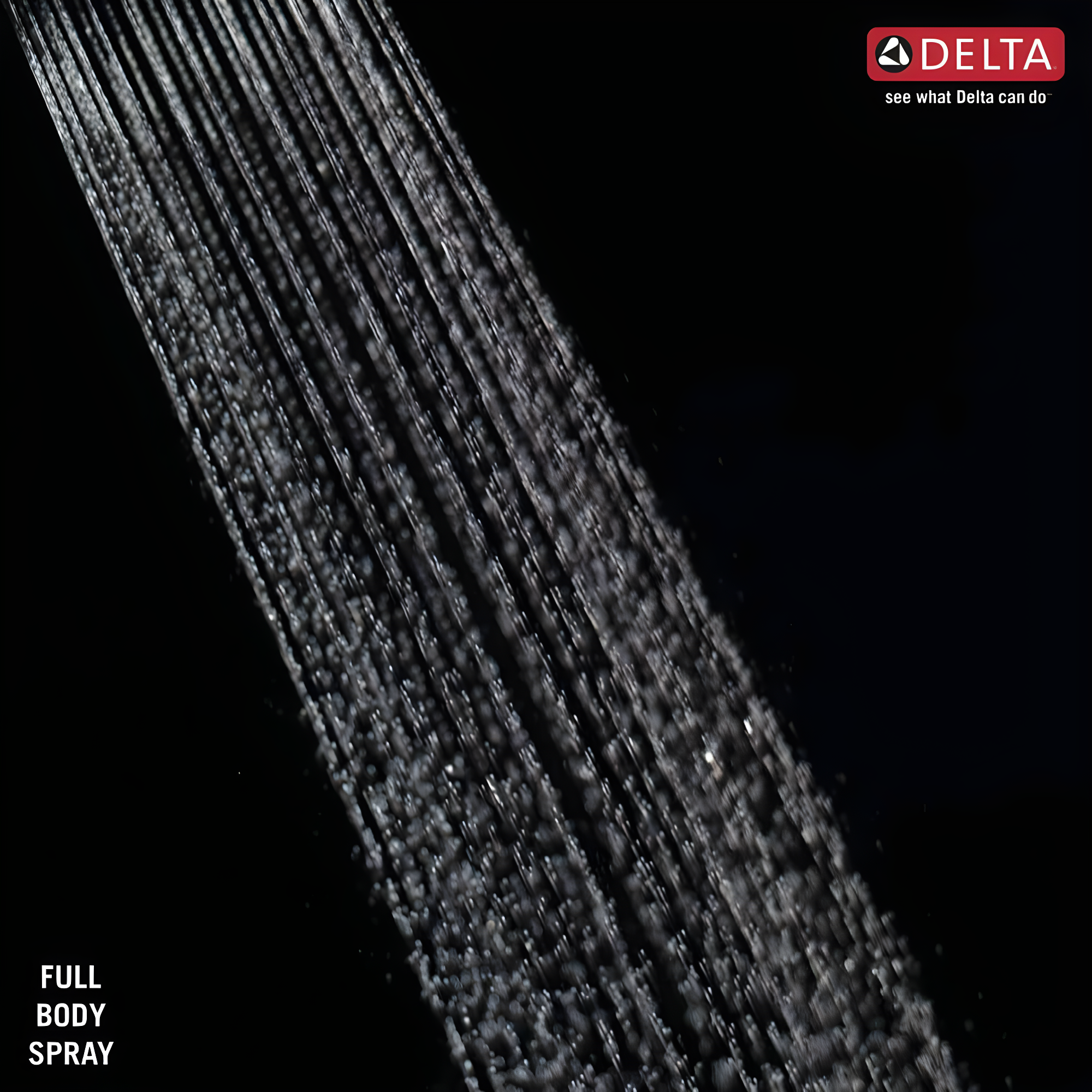 Modern Raincan Square Single-Function Shower Faucet Set, Valve Trim Kit, Rainfall Shower Head