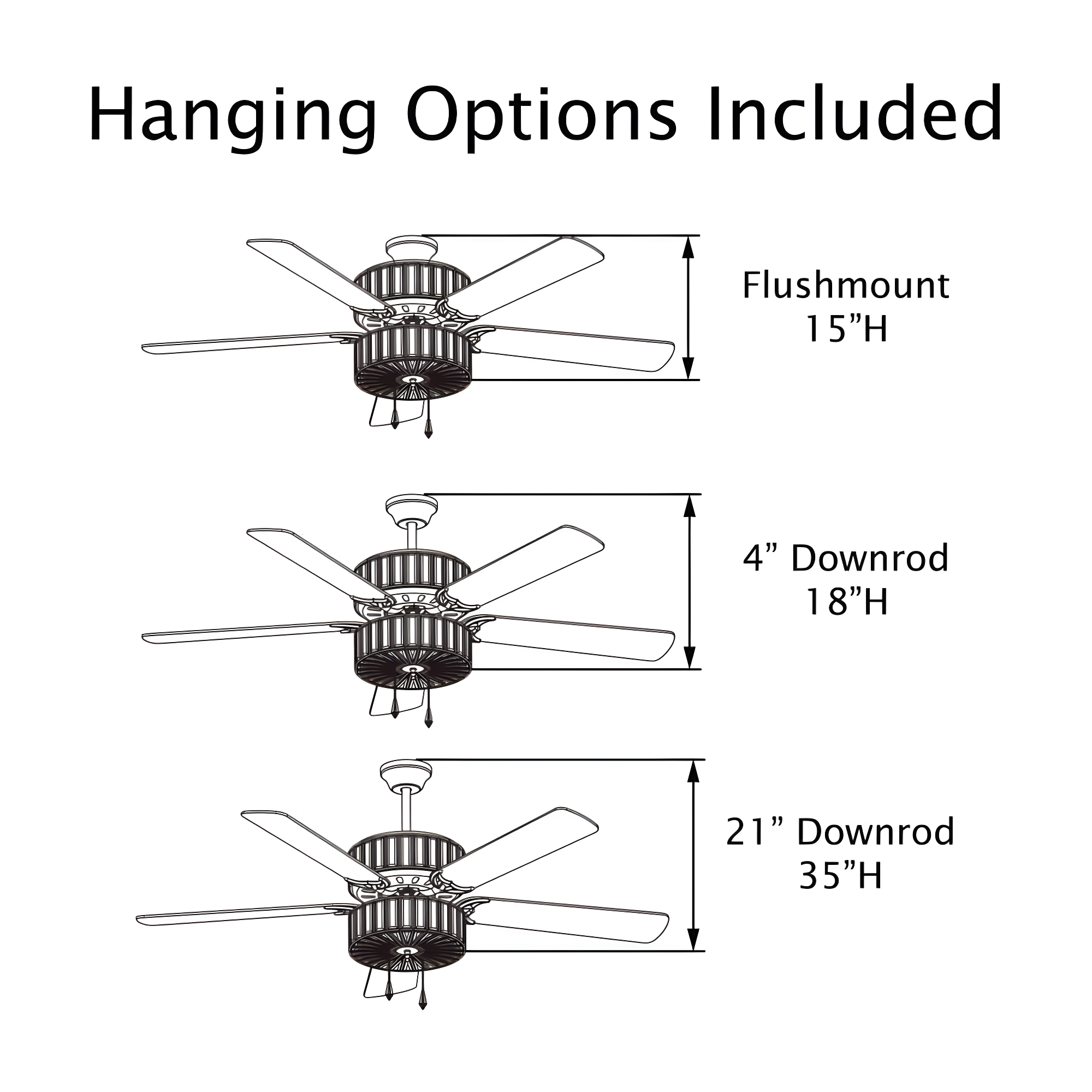 Kelly Clarkson Home 52" Lea 5 - Blade Geometric Cut Crystal Ceiling Fan with Pull Chain