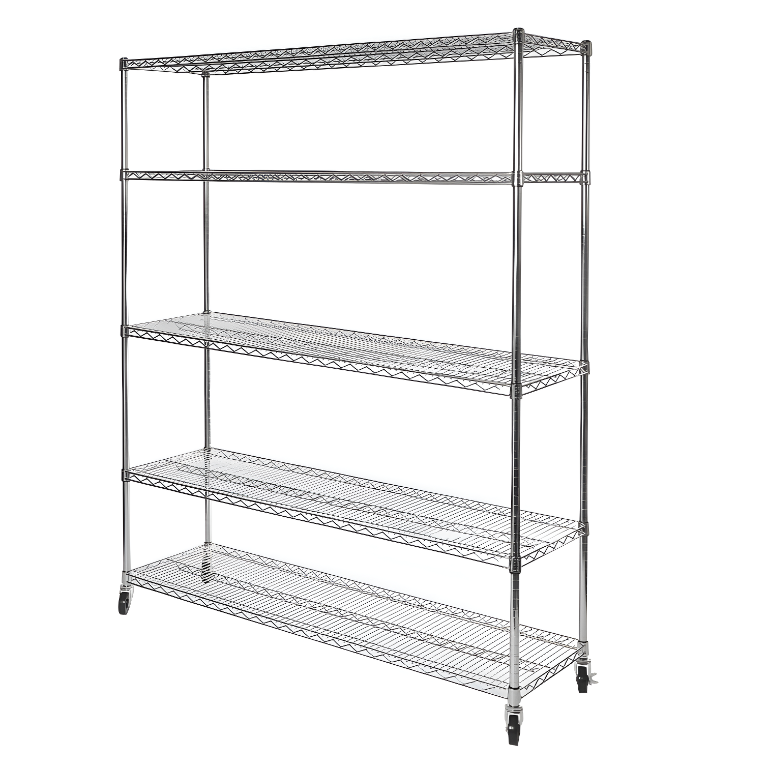 Wire Rolling Storage Cart