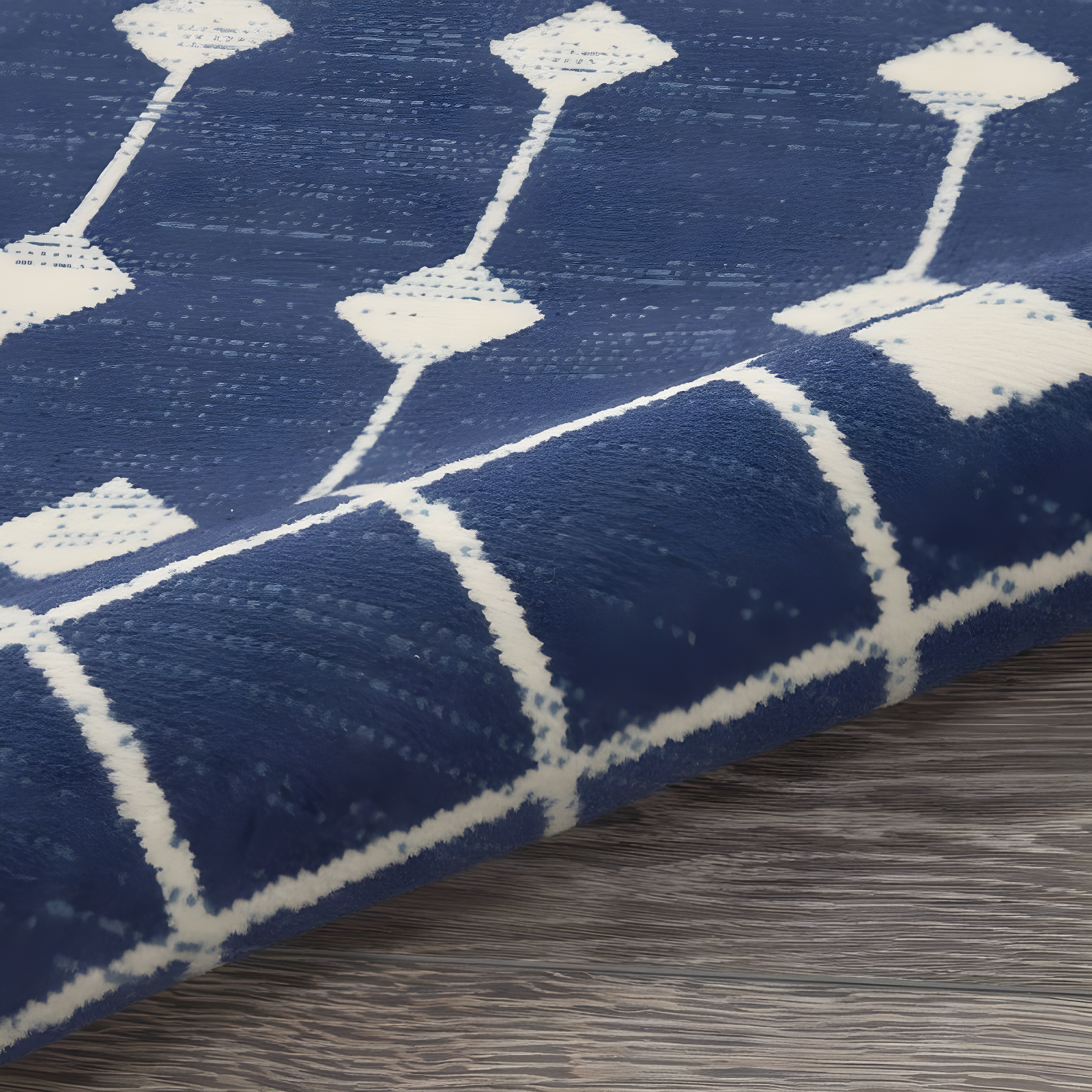 Nourison Grafix GRF37 Indoor Area Rug Navy 2'3" x 12'