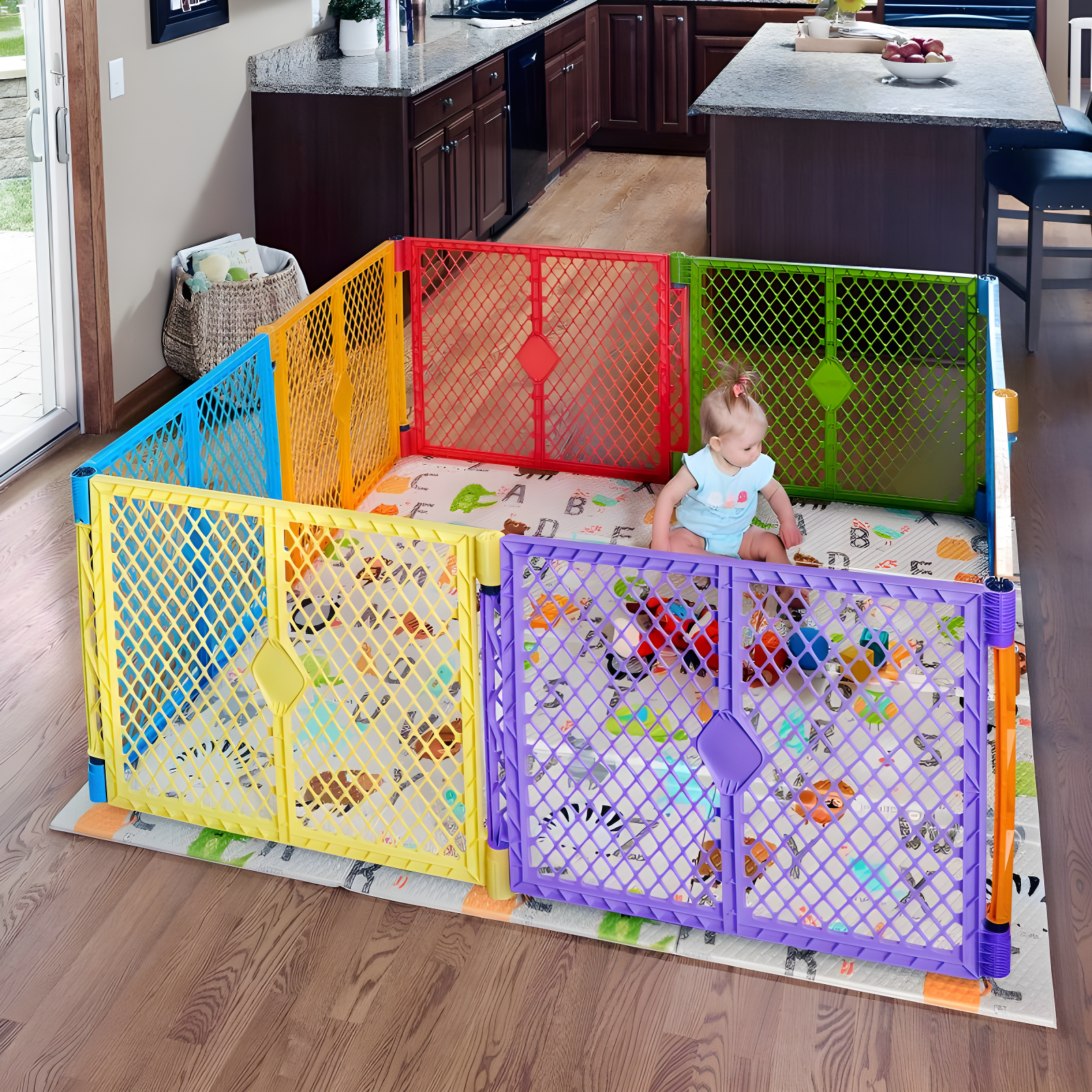 Toddleroo by North States Superyard 6.5'' L Foam Playmat