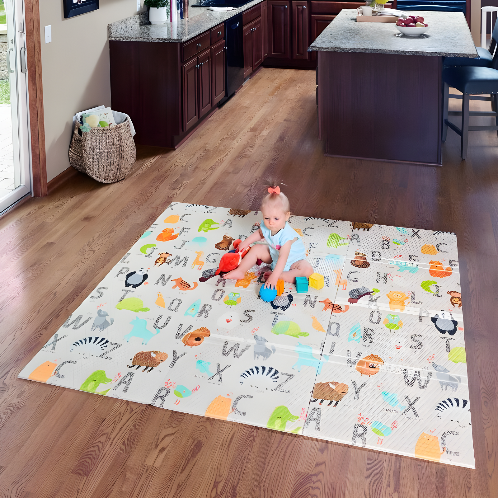 Toddleroo by North States Superyard 6.5'' L Foam Playmat