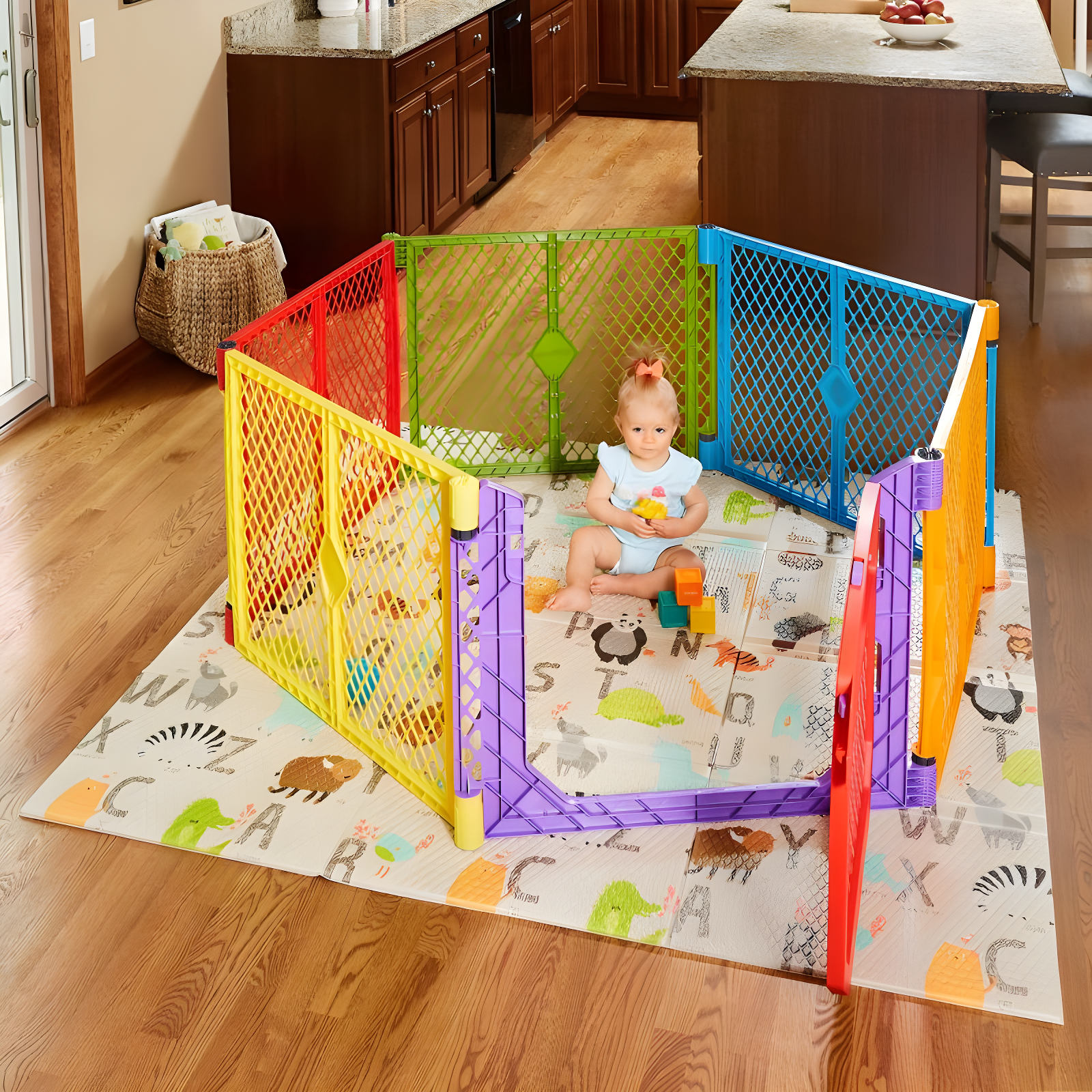 Toddleroo by North States Superyard 6.5'' L Foam Playmat