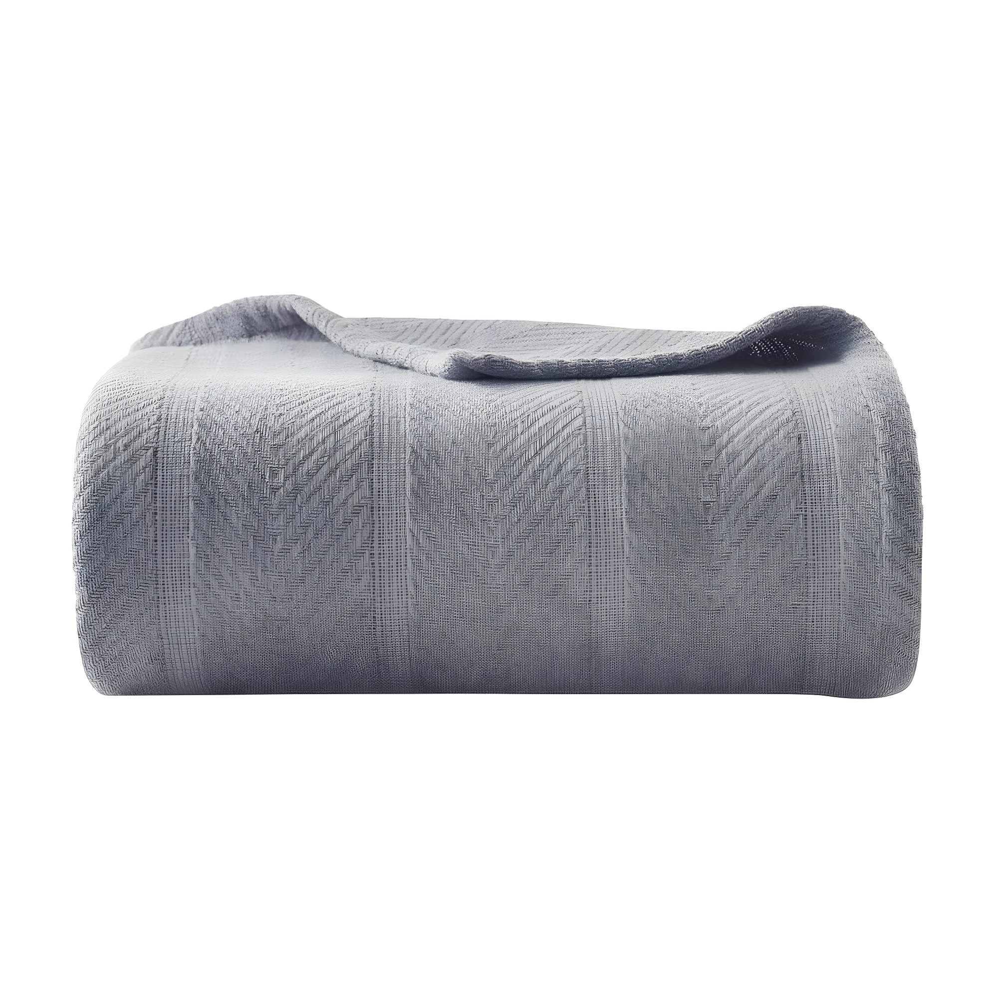 Eddie Bauer Herringbone Cotton Reversible Blanket