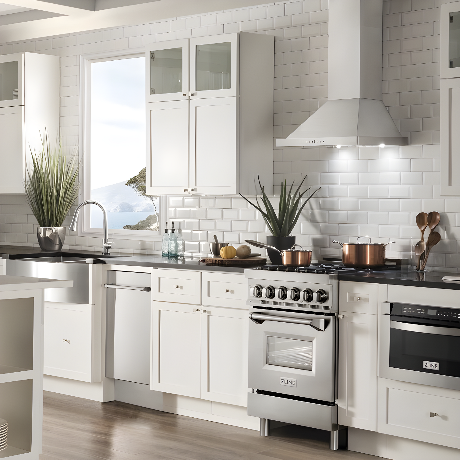 ZLINE 24 in. Convertible Vent Wall Mount Range Hood in Stainless Steel (KB-24)