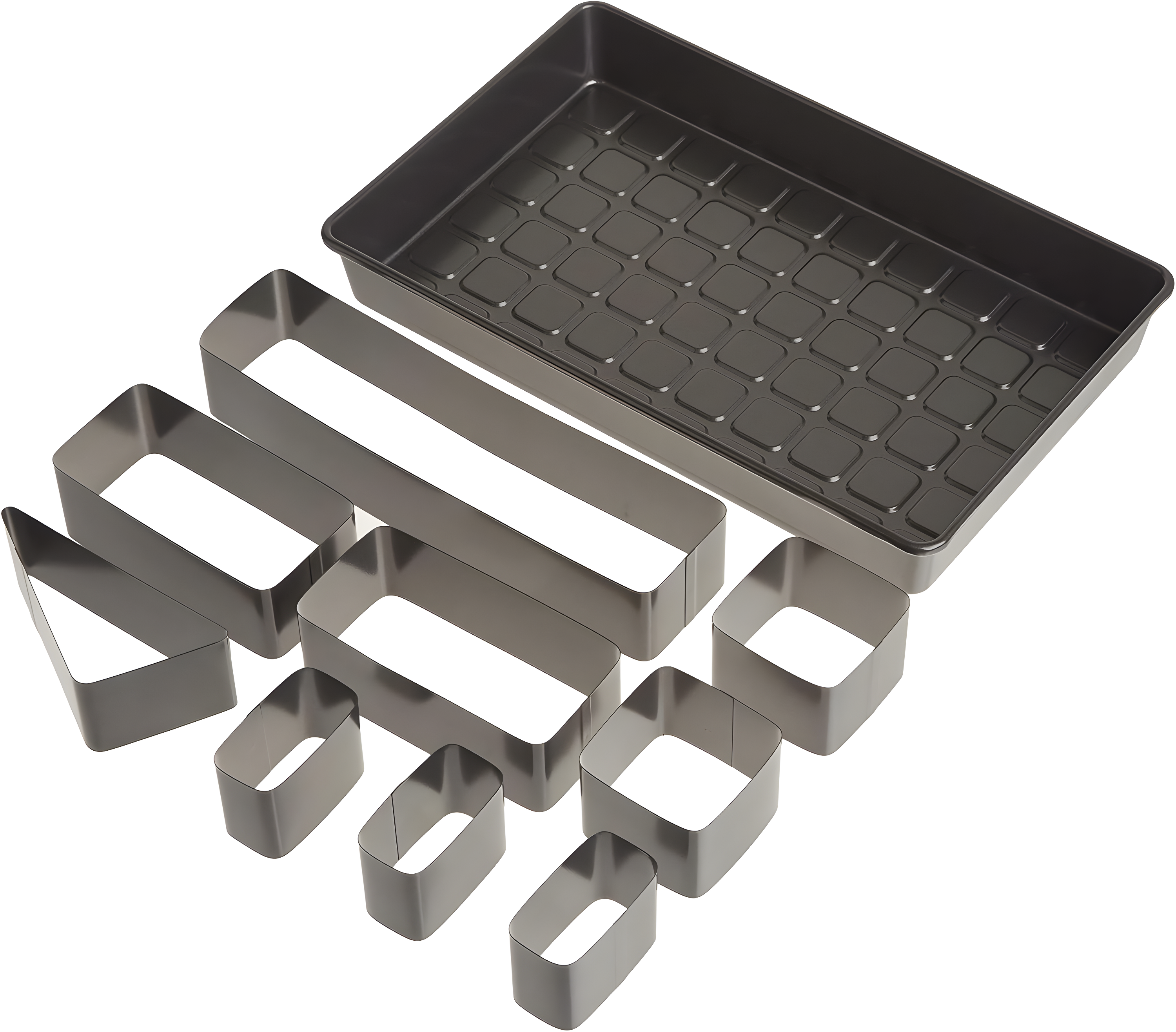 Wilton Countless Celebrations Non-Stick Rectangle 10 Piece Cake Pan Set