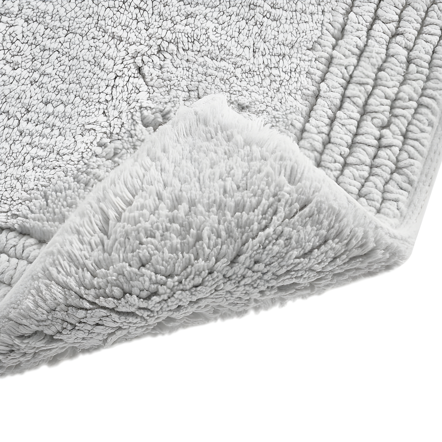 Splendor 100% Cotton Tufted 3000 GSM Reversible Bath Rug